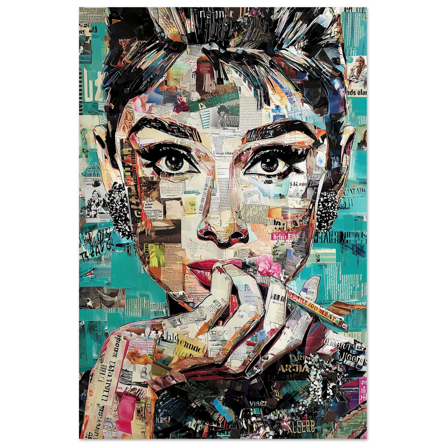 Regard de Papier — affiche d'art — vue 4 — art mural STNCL