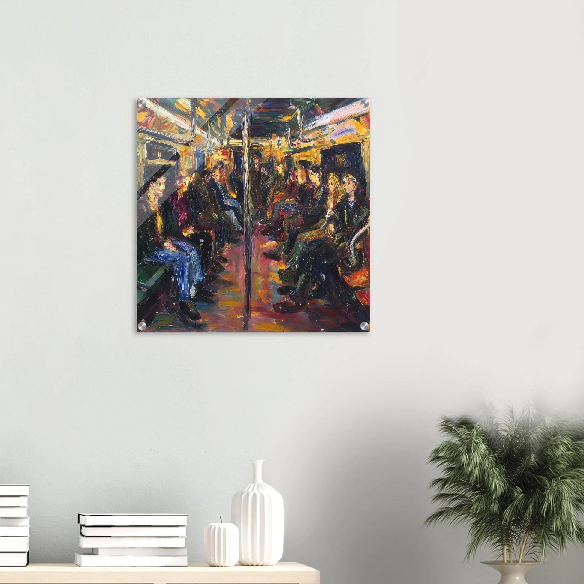 Rame du Soir — tableau plexiglas — vue 5 — art mural STNCL