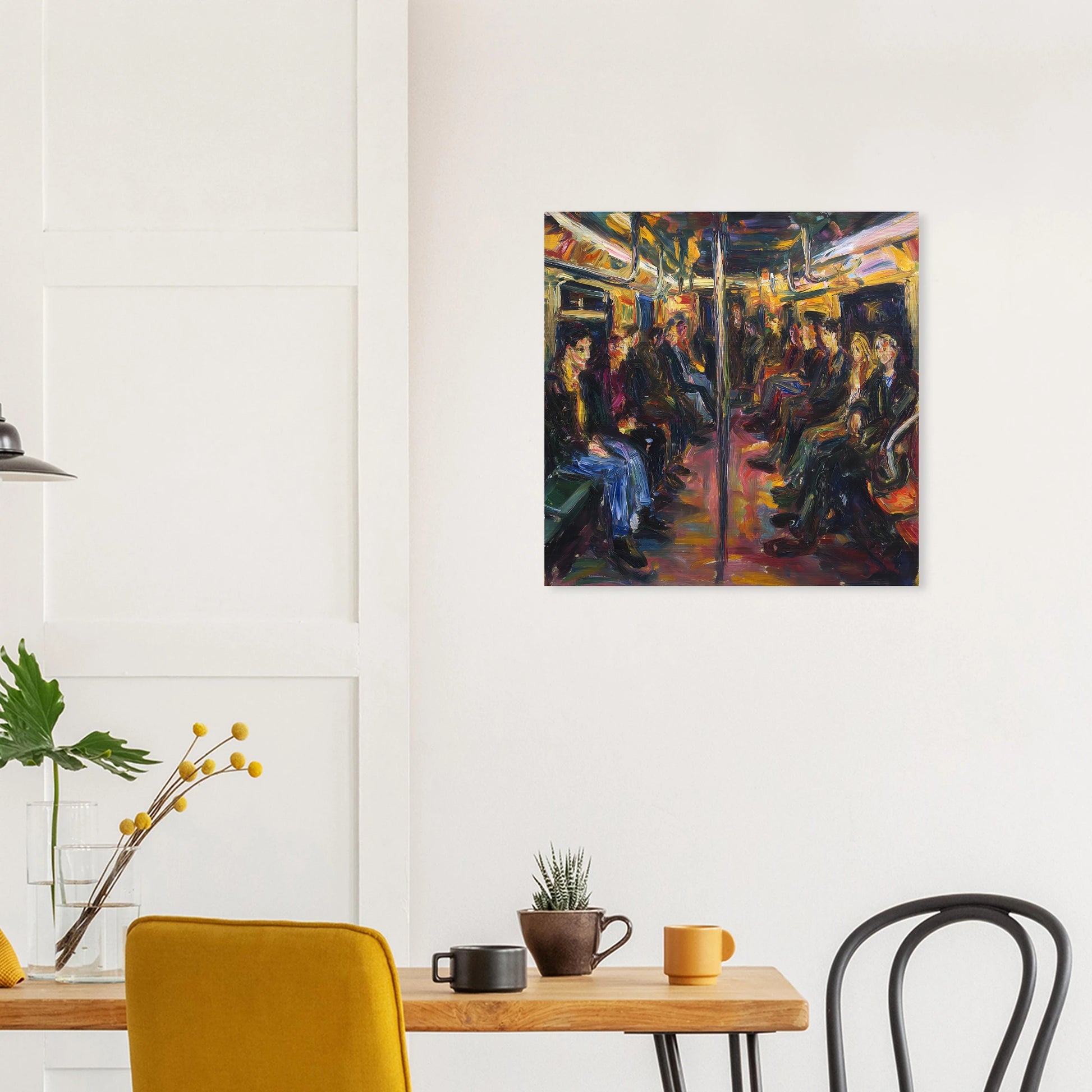 Rame du Soir — tableau aluminium — vue 7 — art mural STNCL