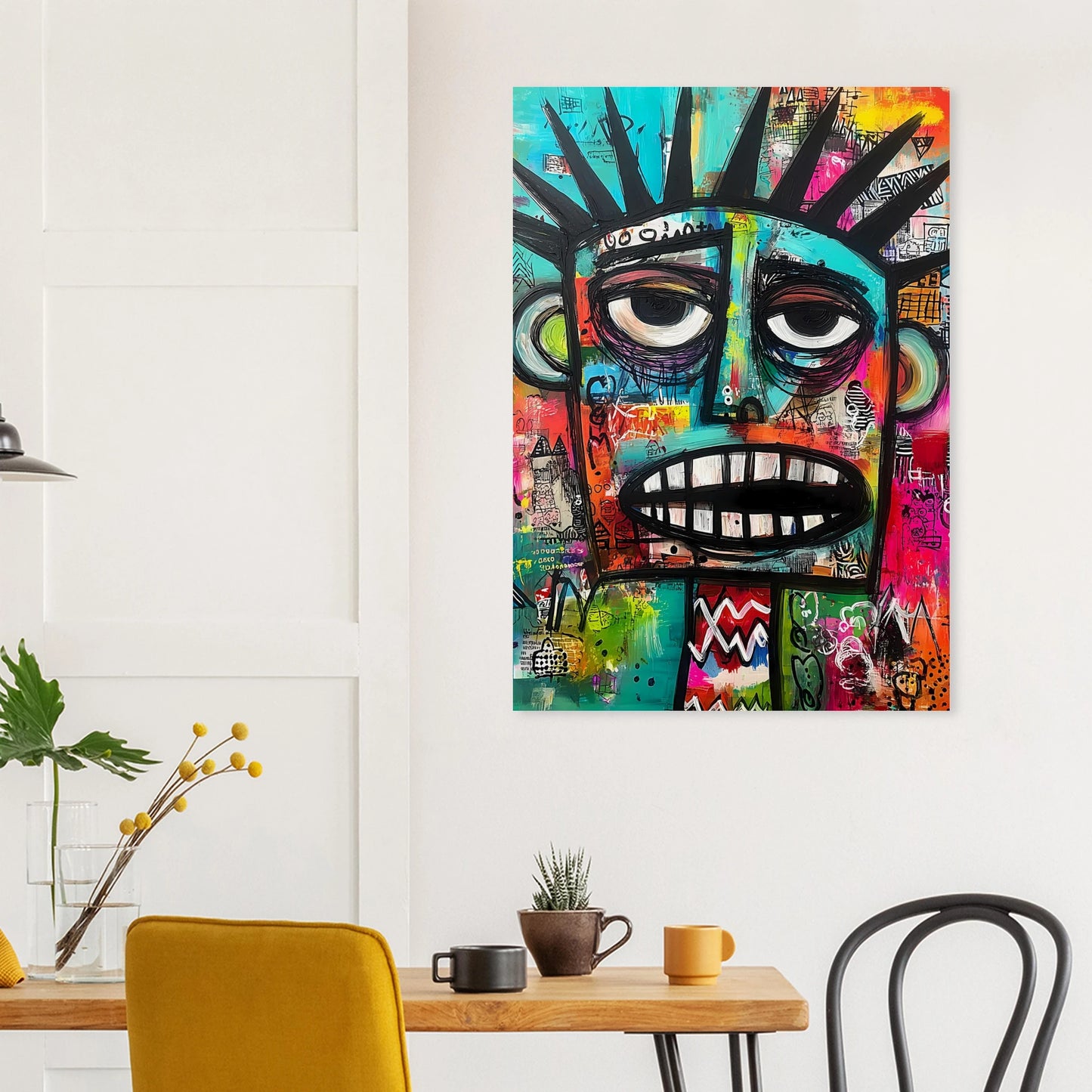 Le Cri Muet — affiche d'art — vue 8 — art mural STNCL