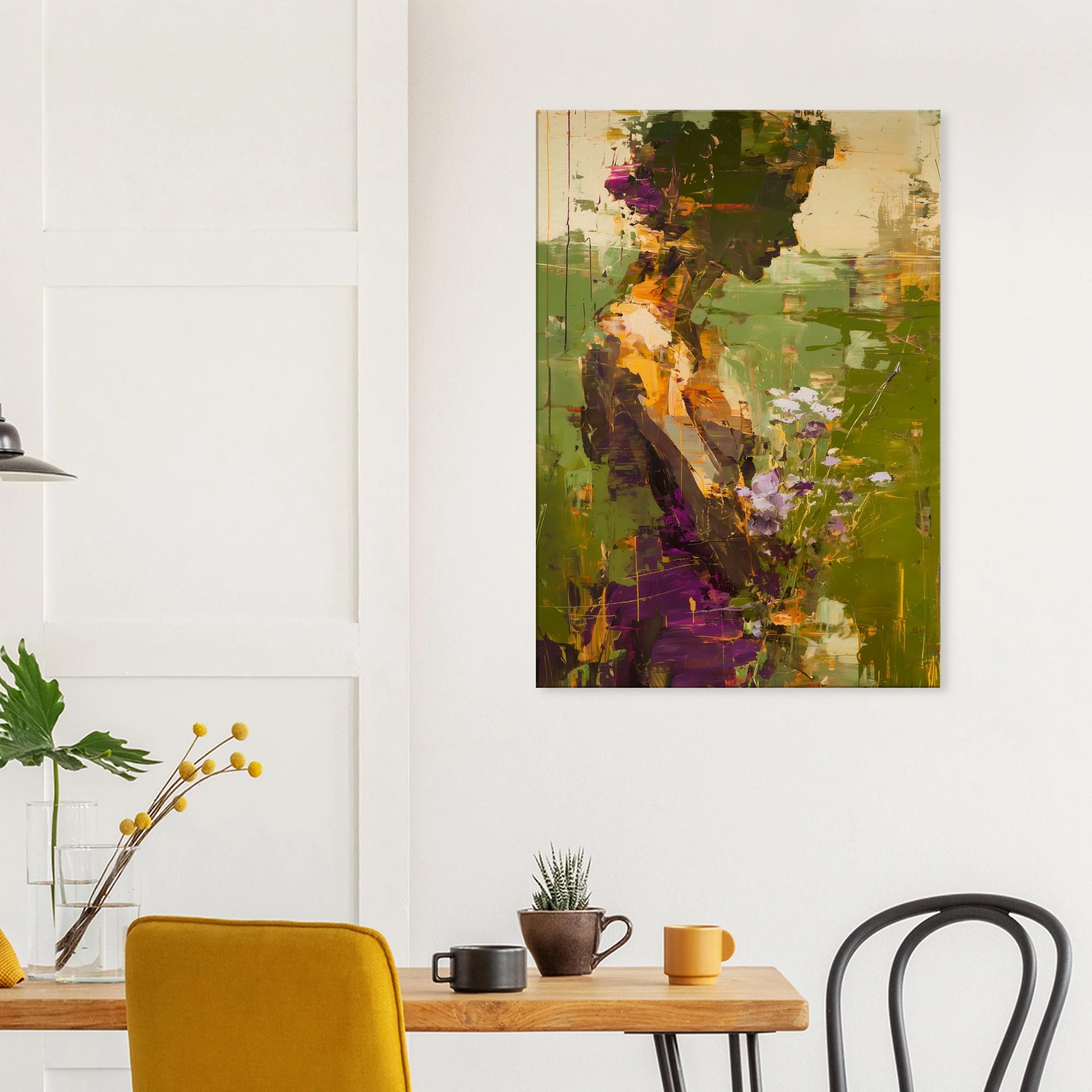 Dans les Herbes Hautes — tableau sur toile — vue 8 — art mural STNCL