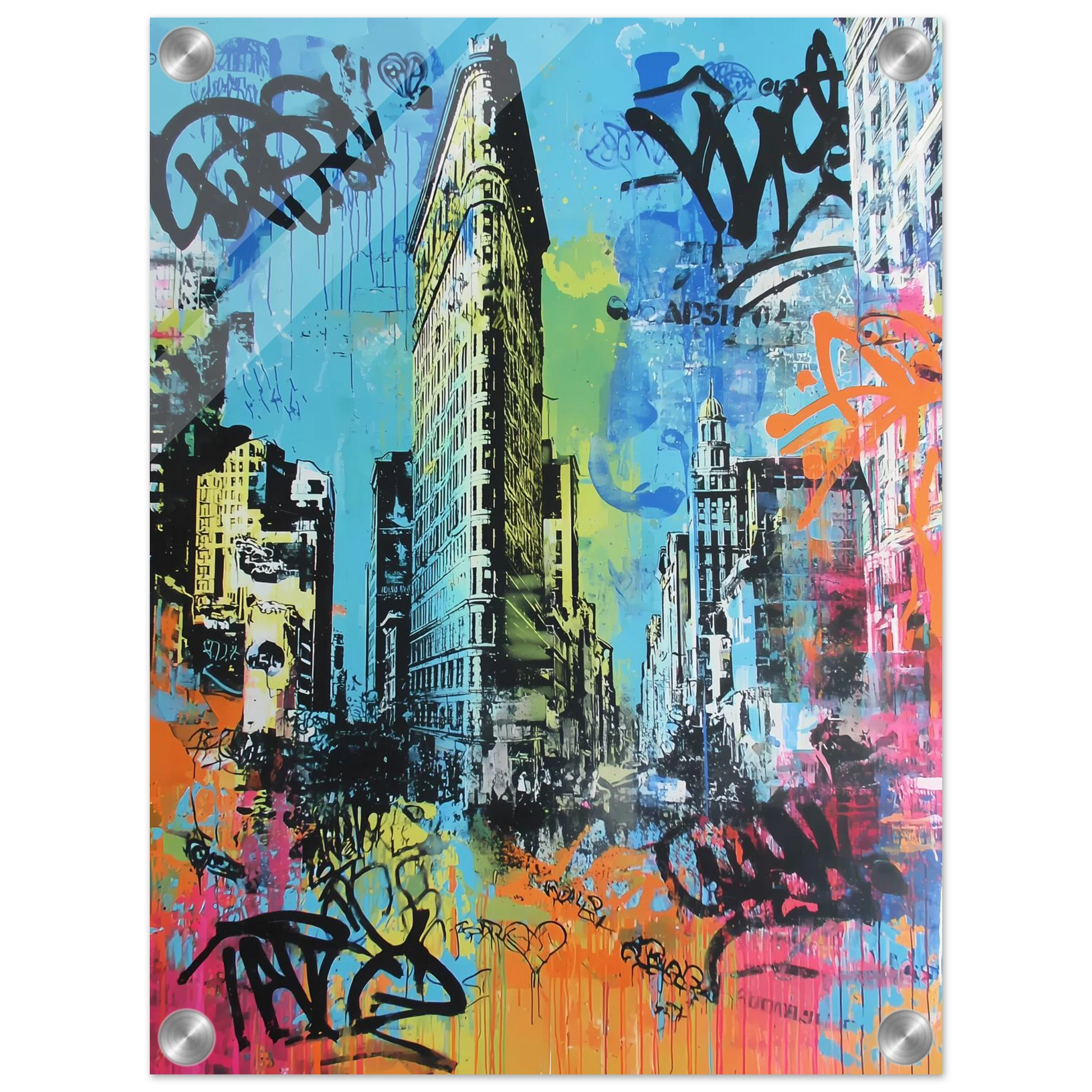 Proue de Manhattan — tableau plexiglas — vue 3 — art mural STNCL