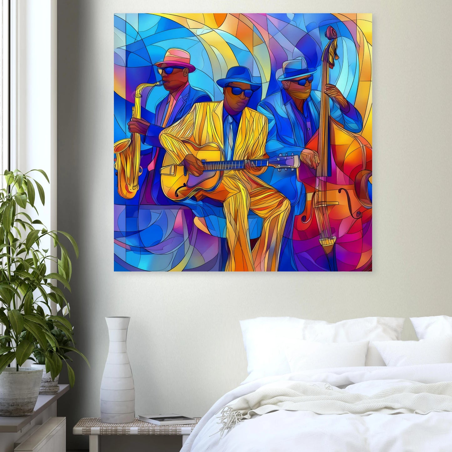 Trio de Jazz — affiche d'art — vue 7 — art mural STNCL
