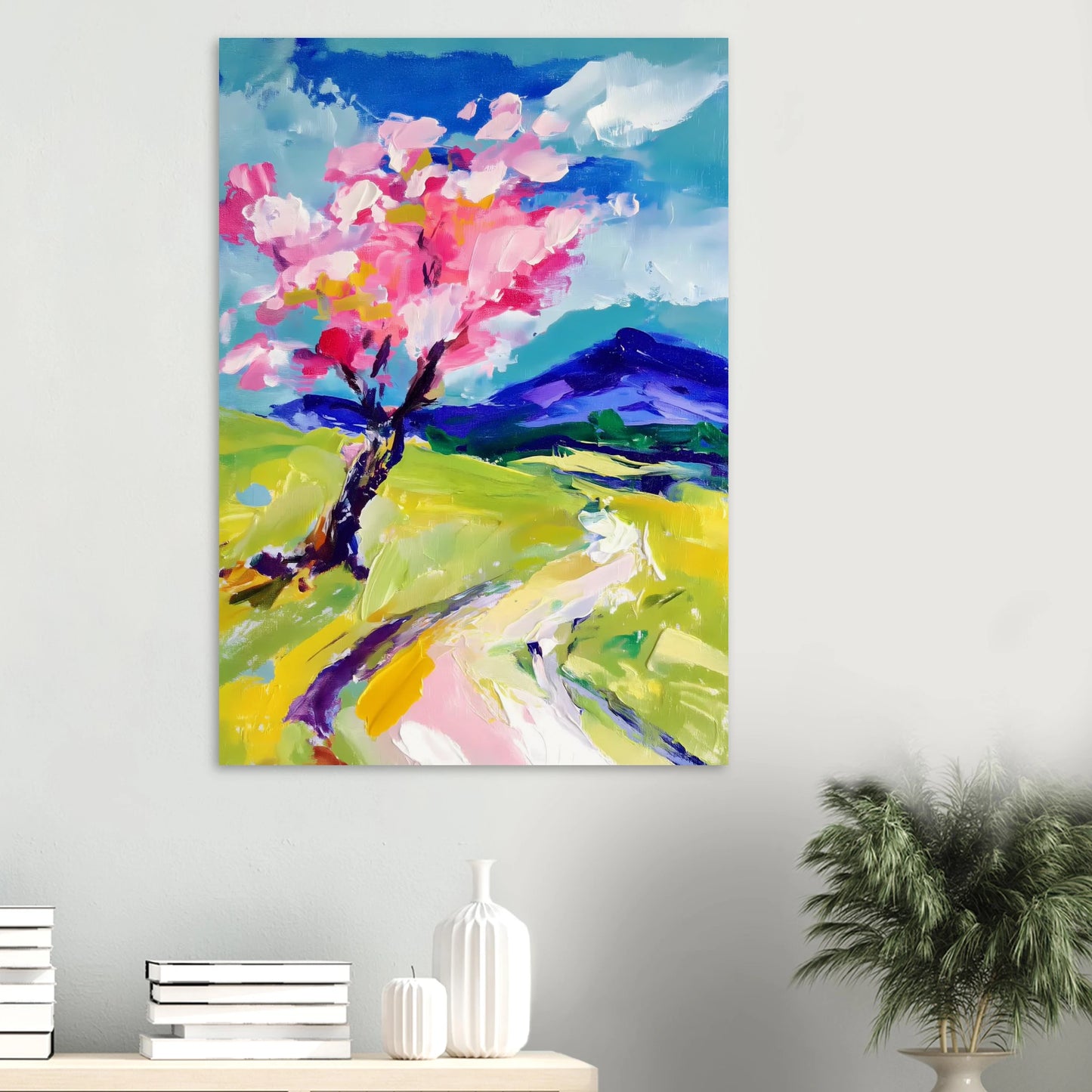 L'Arbre en Fleurs — affiche d'art — vue 6 — art mural STNCL