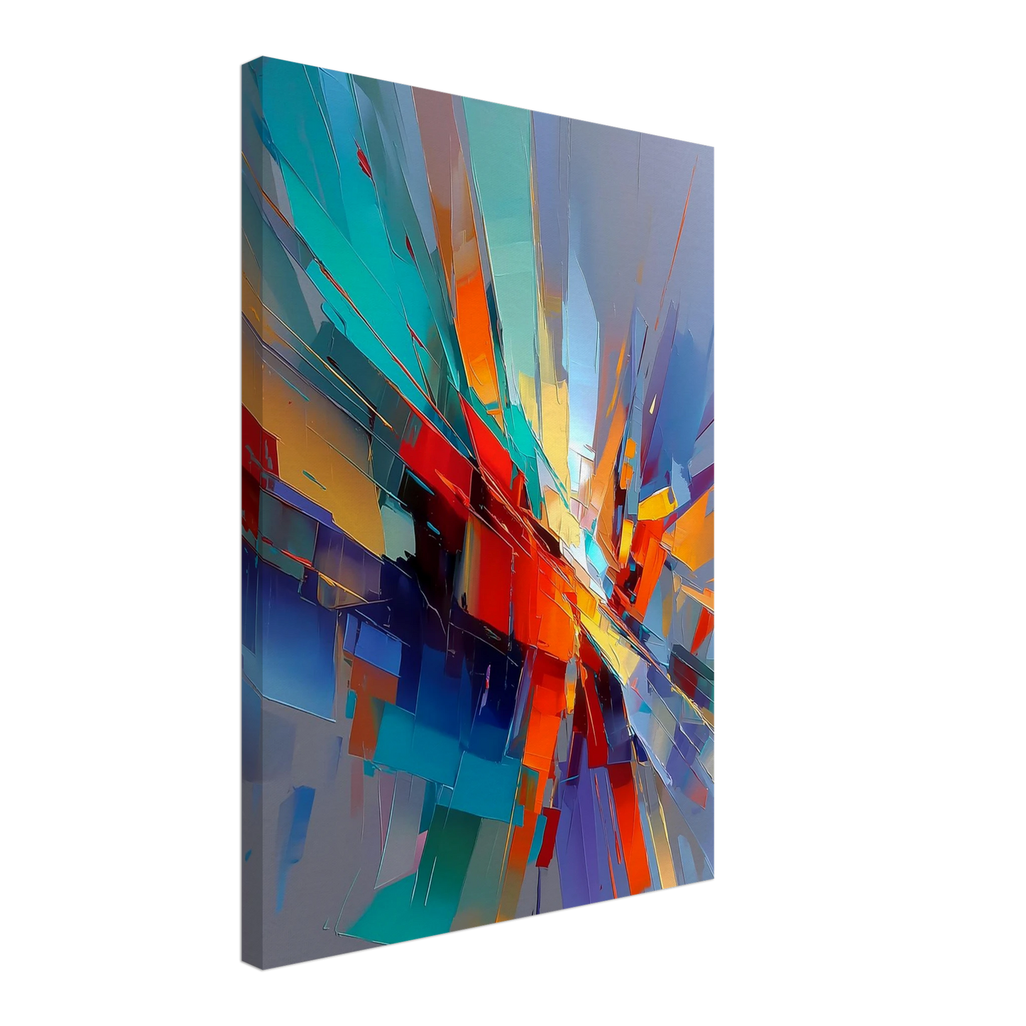 Point de Fuite — tableau sur toile — vue 3 — art mural STNCL