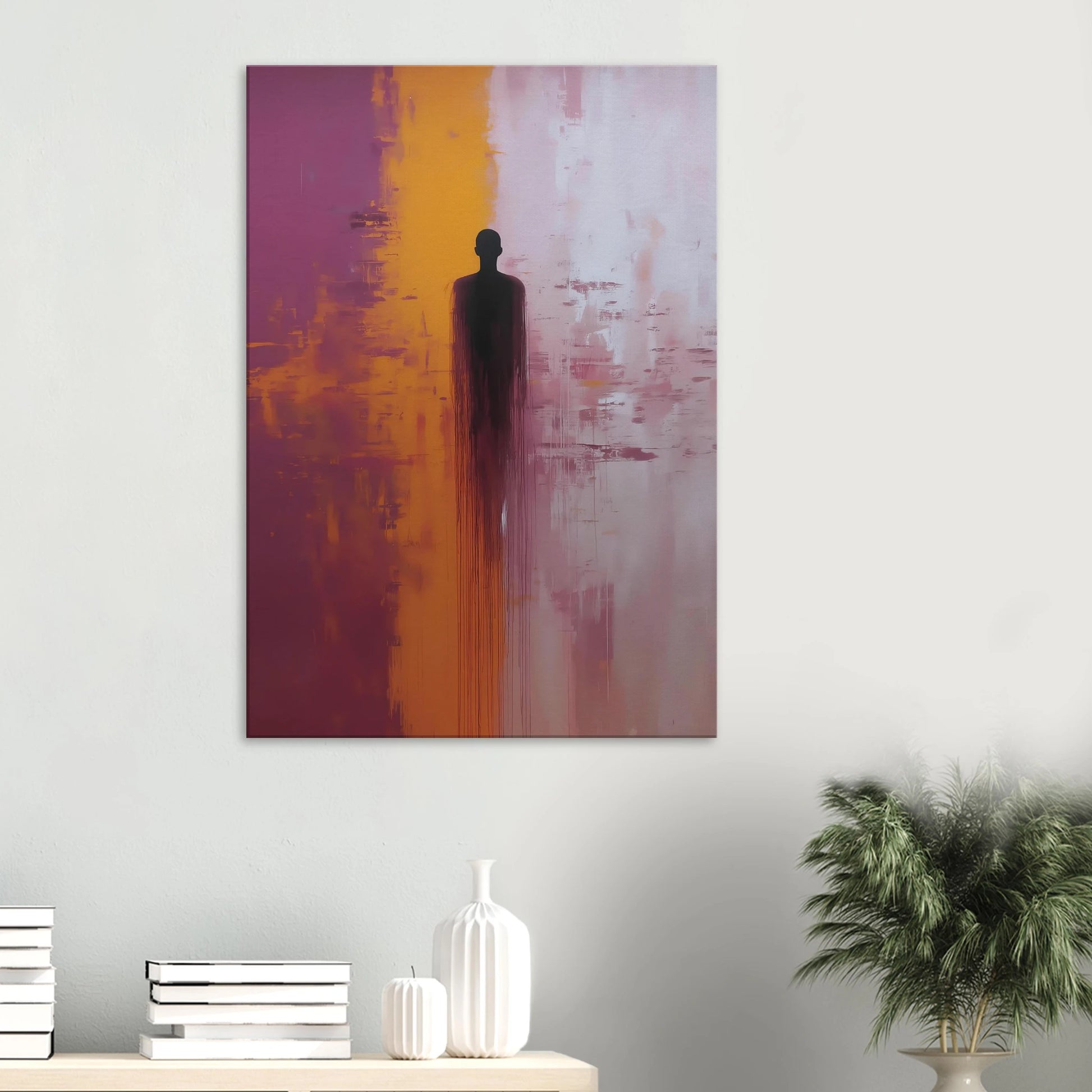 Présence — tableau sur toile — vue 6 — art mural STNCL