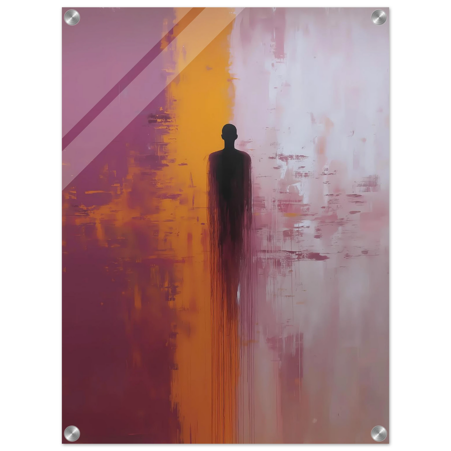 Présence — tableau plexiglas — vue 4 — art mural STNCL