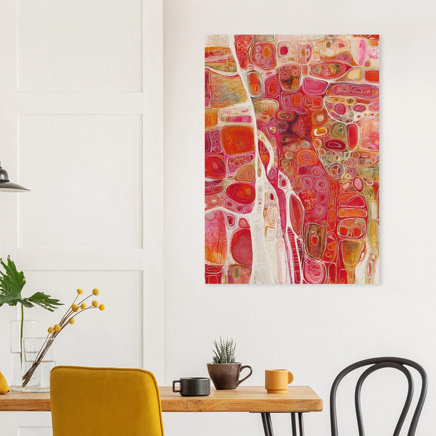 Cellules — affiche d'art — vue 8 — art mural STNCL