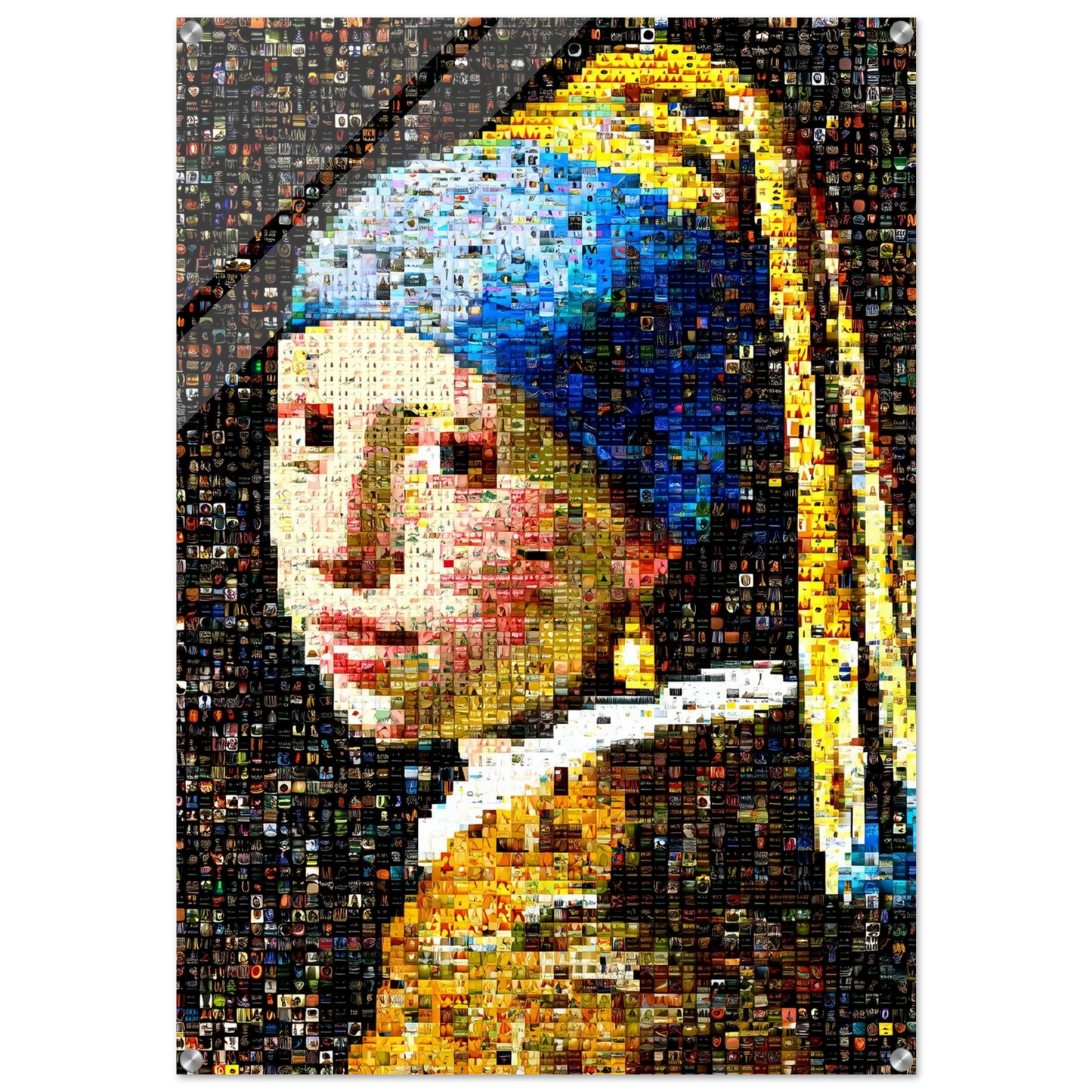 Regard en Mille Fragments — tableau plexiglas — art mural STNCL