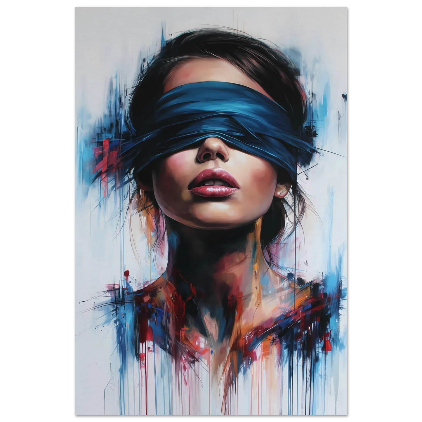 Sous le Bandeau — affiche d'art — vue 4 — art mural STNCL
