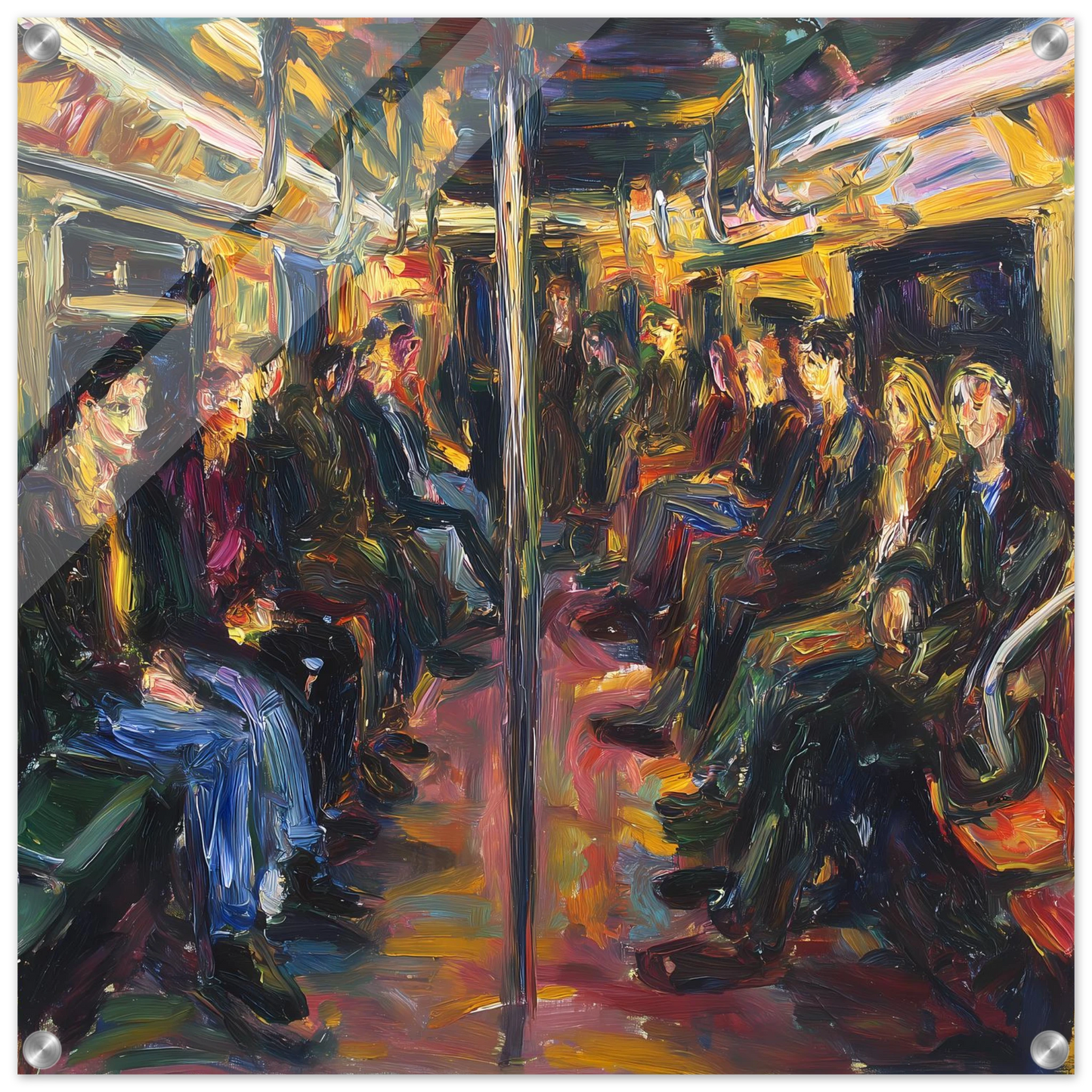 Rame du Soir — tableau plexiglas — art mural STNCL