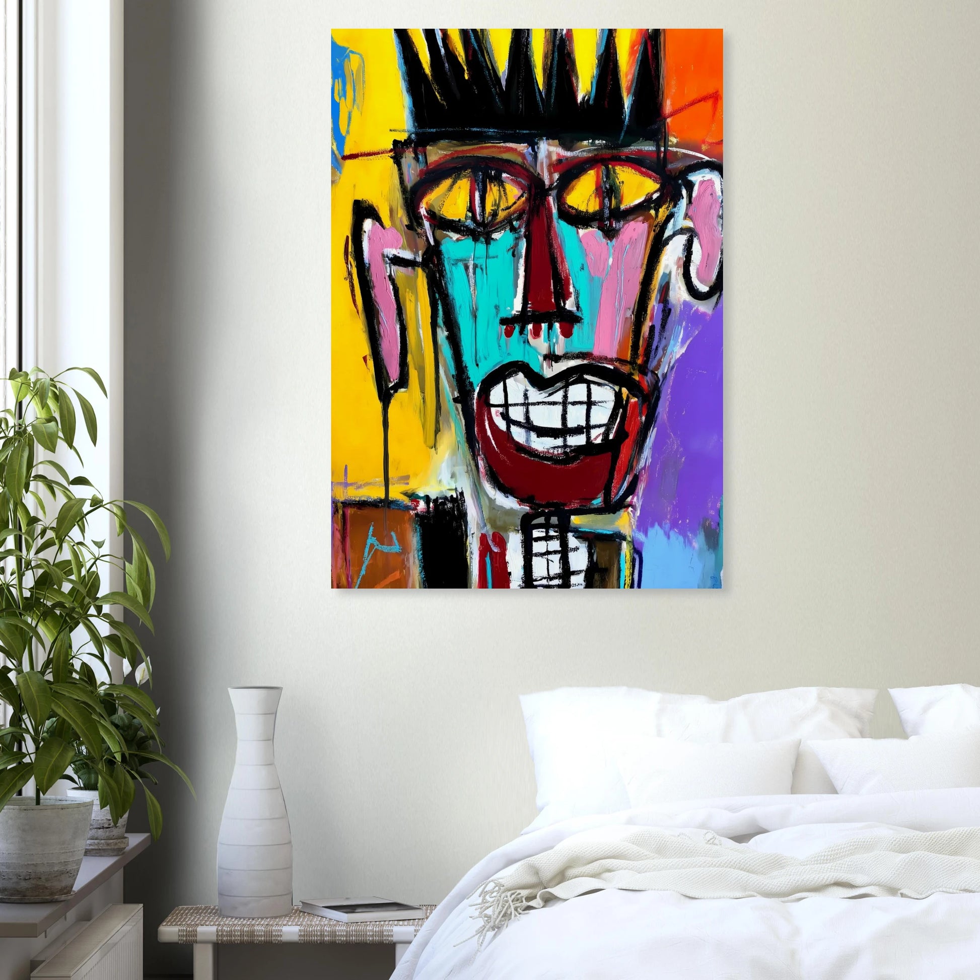 Sourire Carnassier — affiche d'art — vue 7 — art mural STNCL