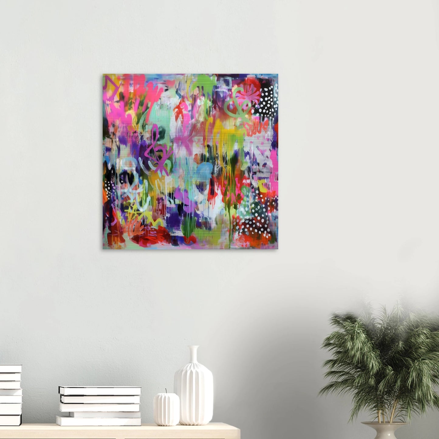 Explosion Urbaine — tableau aluminium — vue 5 — art mural STNCL