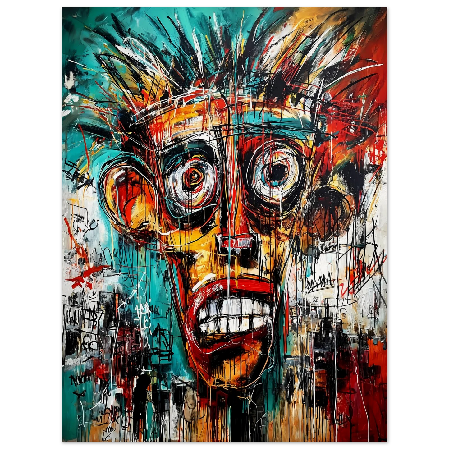 Cri Intérieur — affiche d'art — vue 3 — art mural STNCL