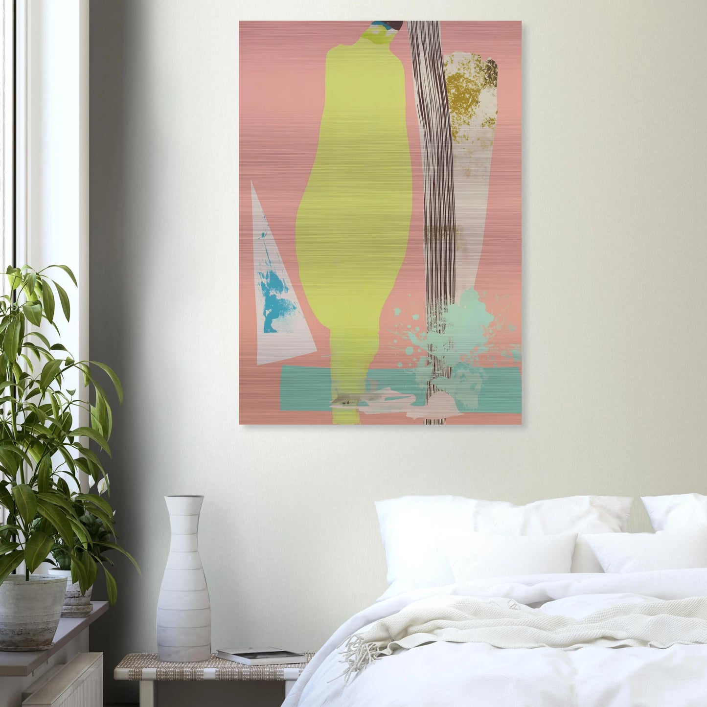 Silhouette Anis — tableau aluminium — vue 7 — art mural STNCL