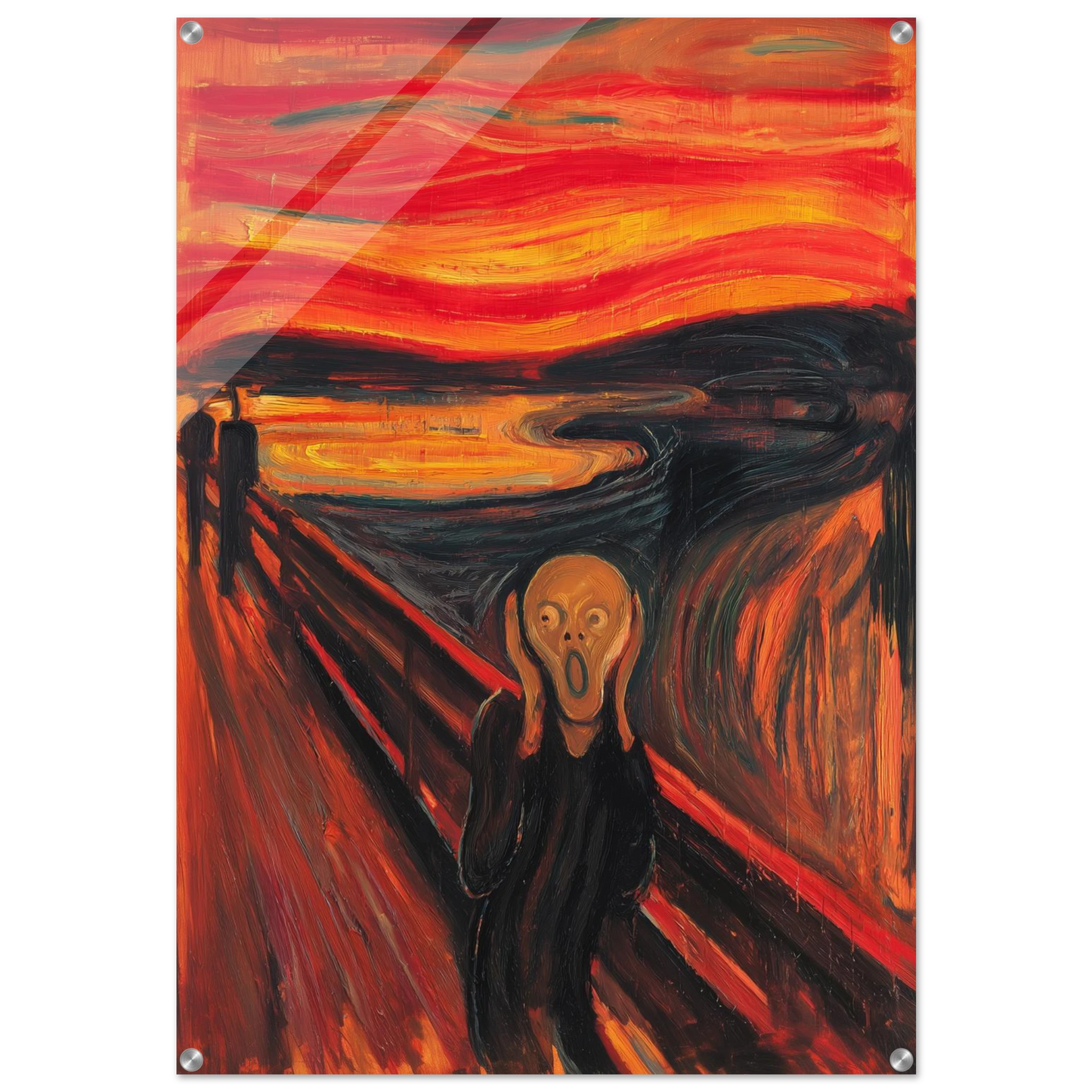 Le Cri de l'Âme — tableau plexiglas — art mural STNCL