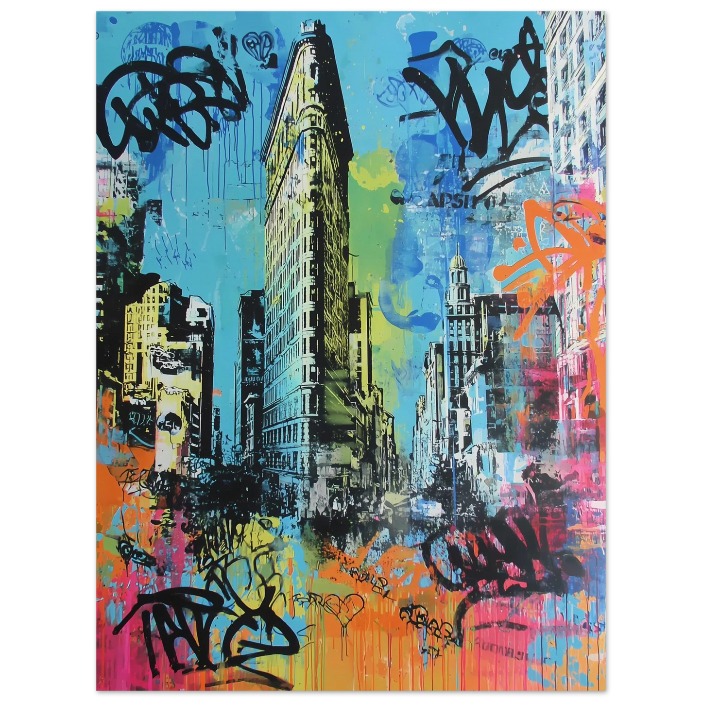 Proue de Manhattan — affiche d'art — vue 2 — art mural STNCL