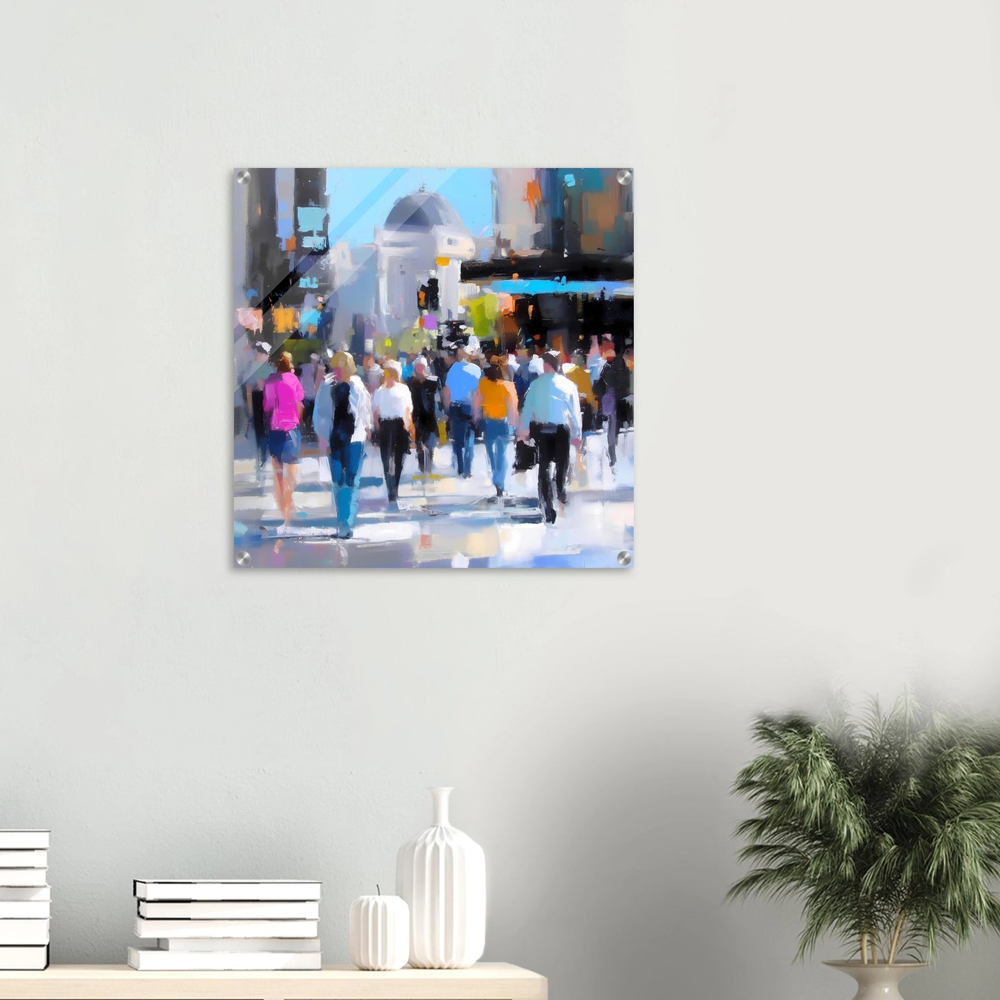 Traversée de Midi — tableau plexiglas — vue 5 — art mural STNCL