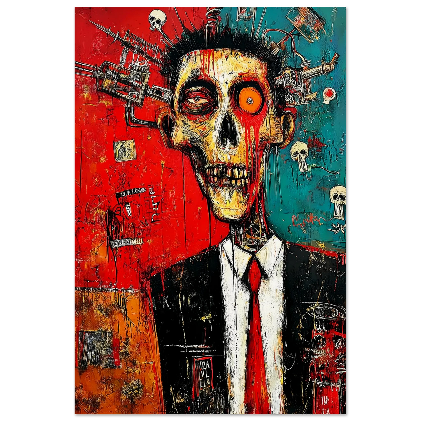Cadre Mortel — affiche d'art — vue 4 — art mural STNCL