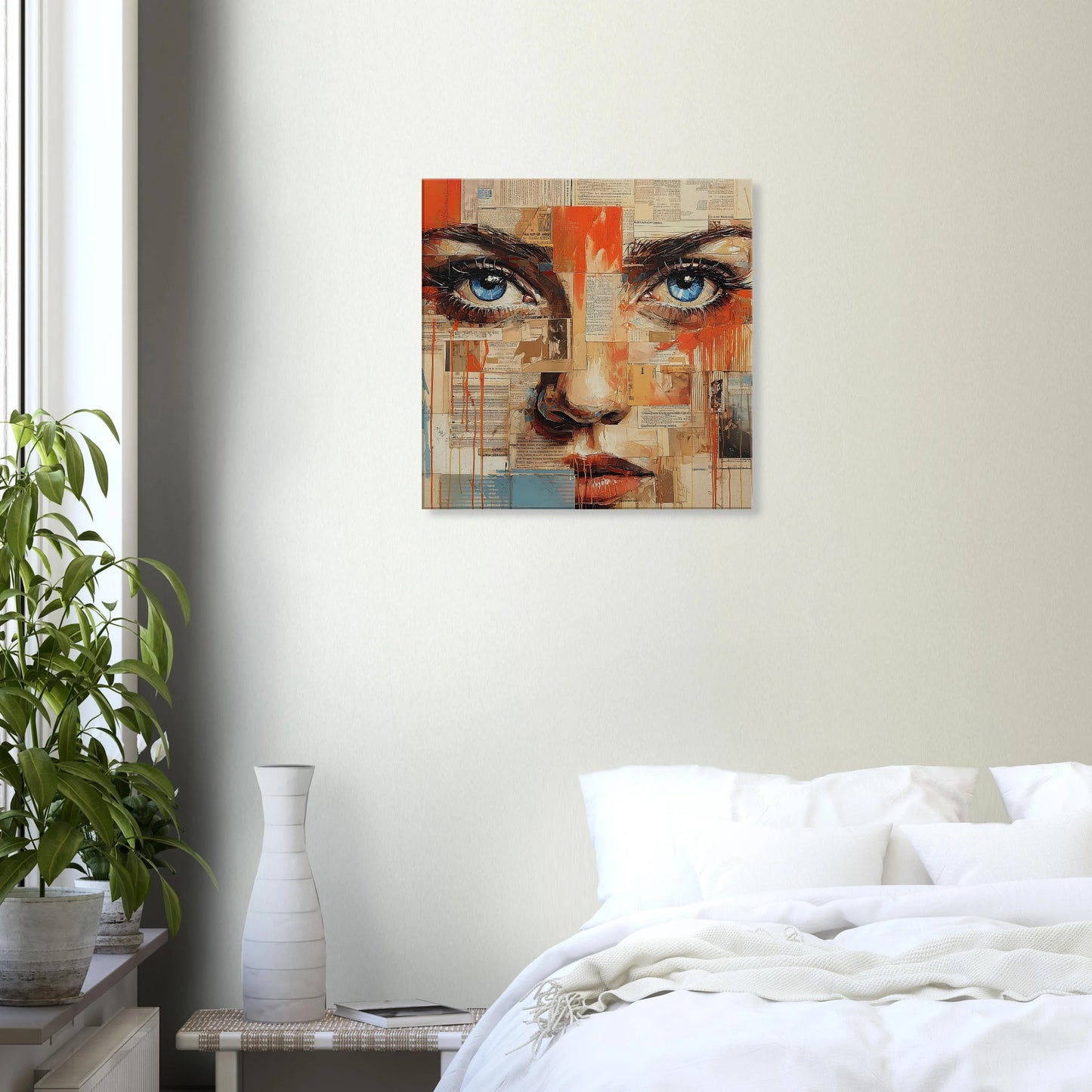 Sur les Pages — tableau sur toile — vue 6 — art mural STNCL