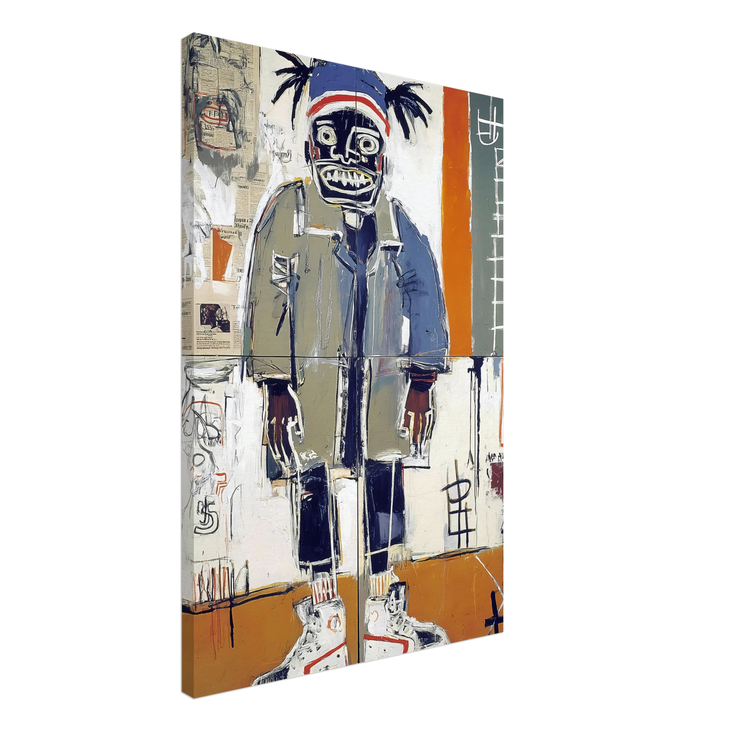 Debout sous le Halo — tableau sur toile — vue 2 — art mural STNCL
