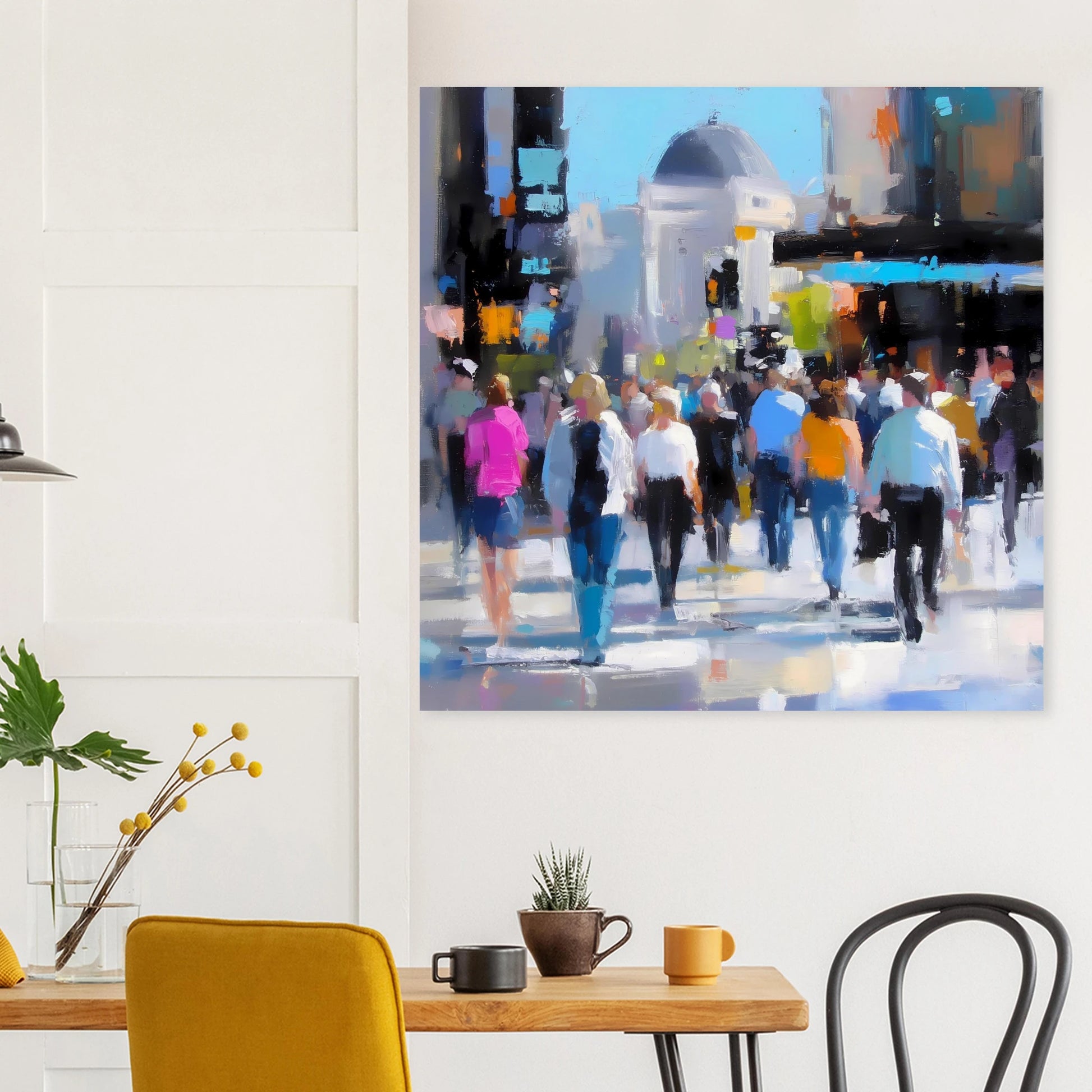 Traversée de Midi — affiche d'art — vue 8 — art mural STNCL