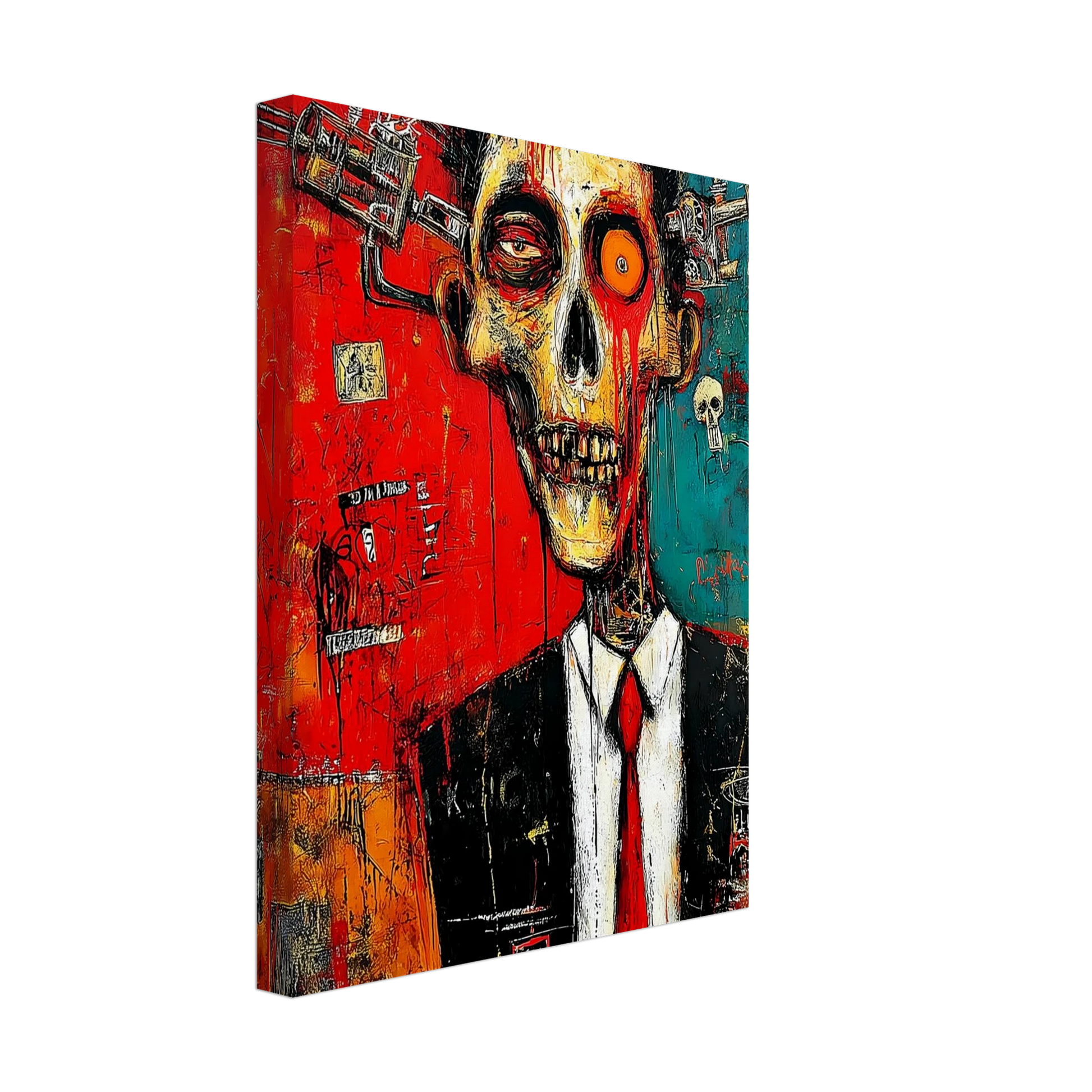 Cadre Mortel — tableau sur toile — vue 4 — art mural STNCL