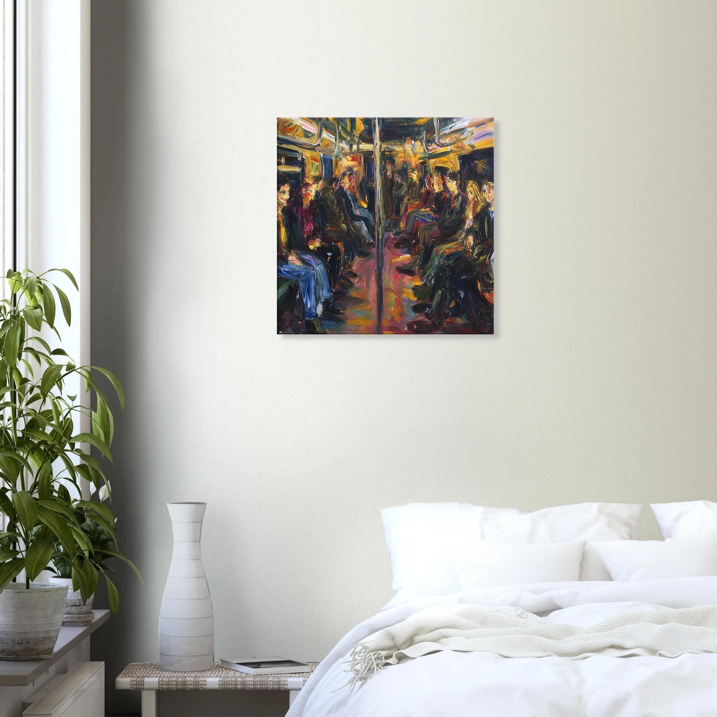 Rame du Soir — tableau sur toile — vue 6 — art mural STNCL