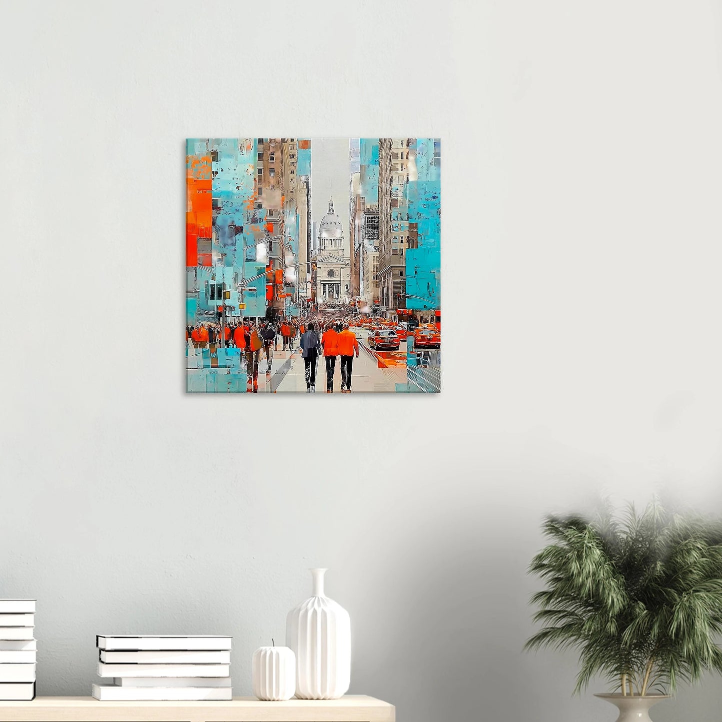 Avenue Cathédrale — tableau sur toile — vue 5 — art mural STNCL