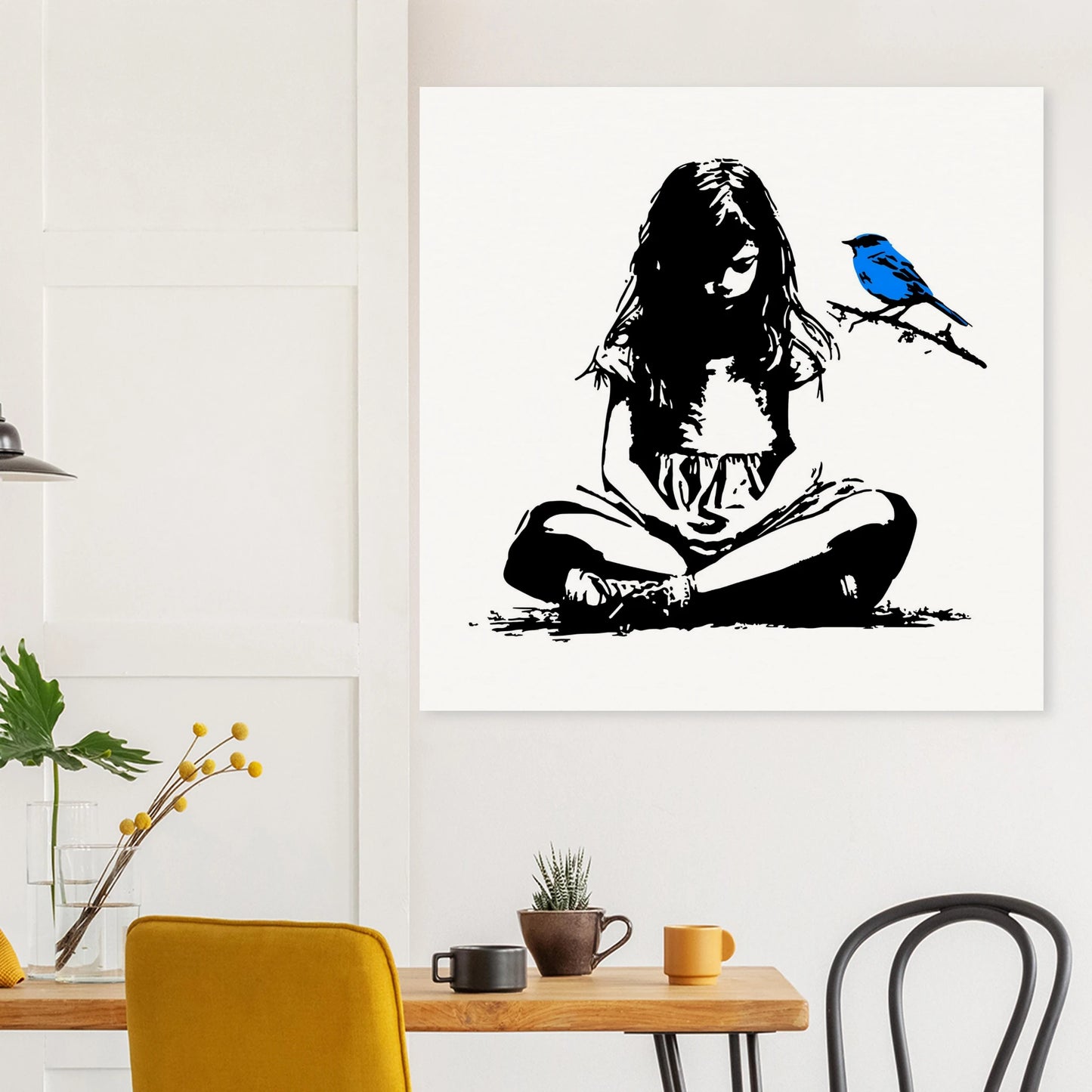 L'Oiseau Bleu — affiche d'art — vue 8 — art mural STNCL