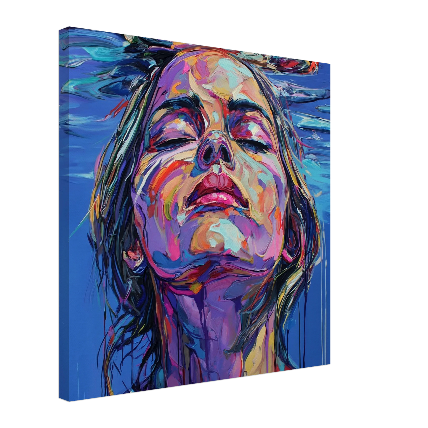 À Fleur d'Eau — tableau sur toile — art mural STNCL