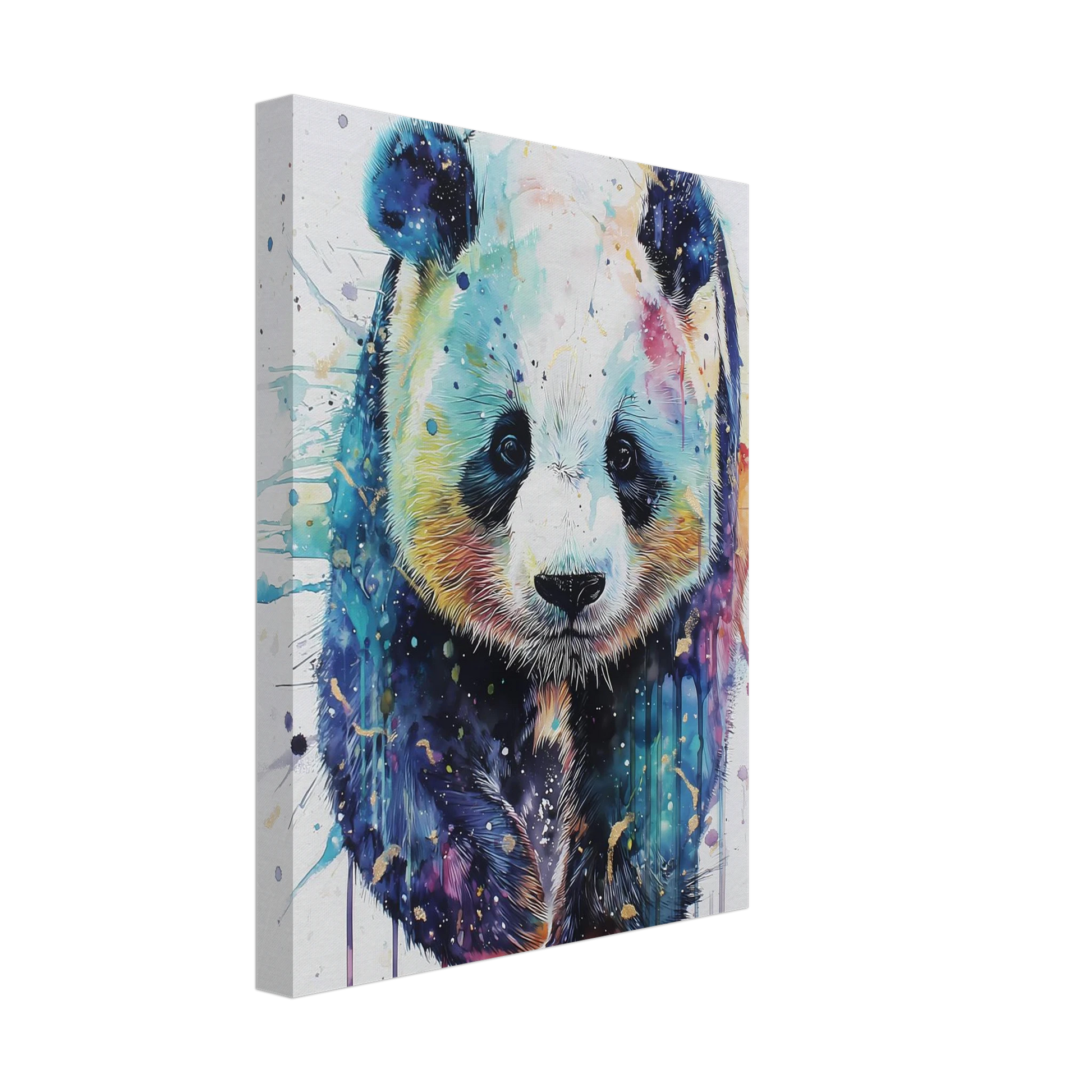 Panda Constellé — tableau sur toile — vue 4 — art mural STNCL