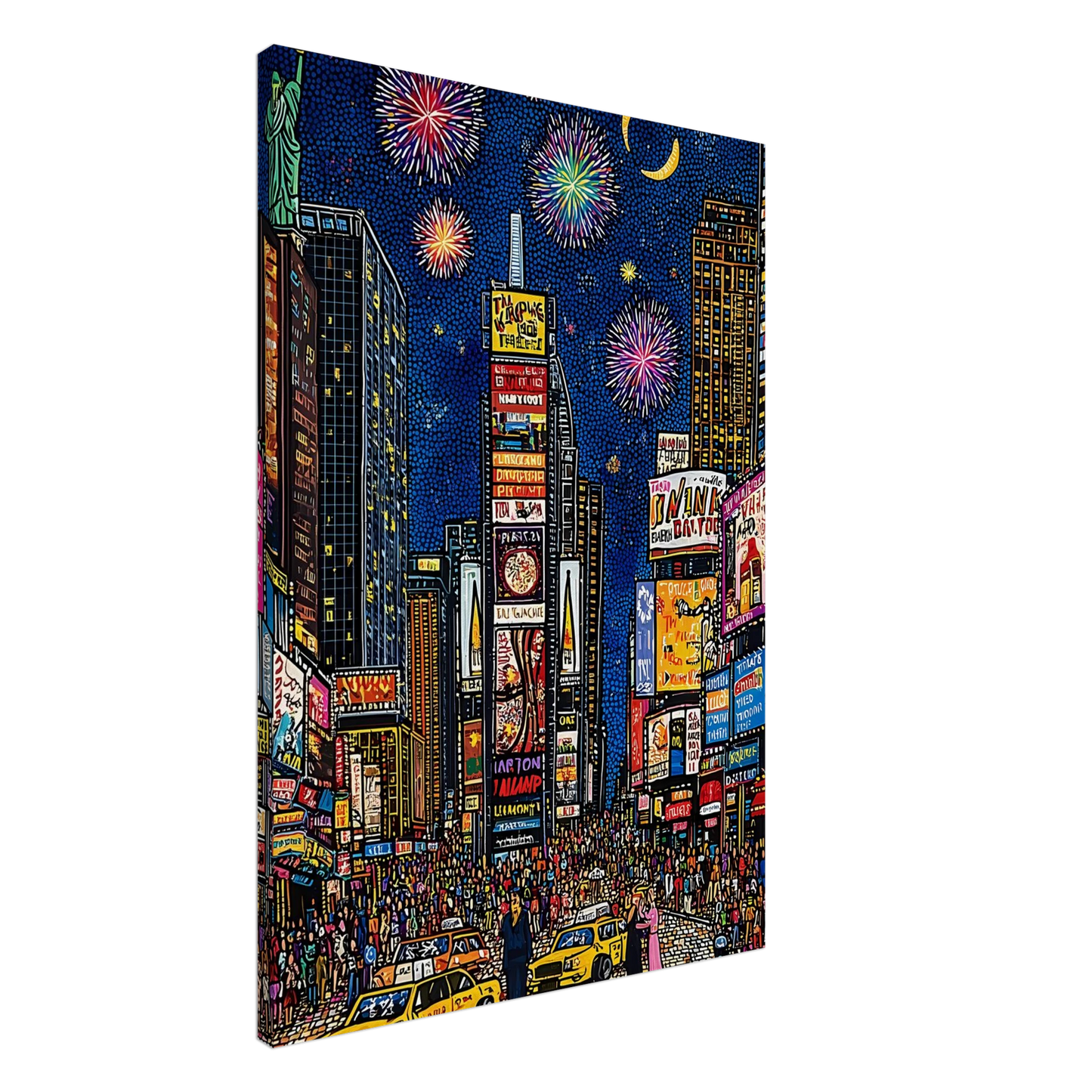 New York en Fête — tableau sur toile — art mural STNCL