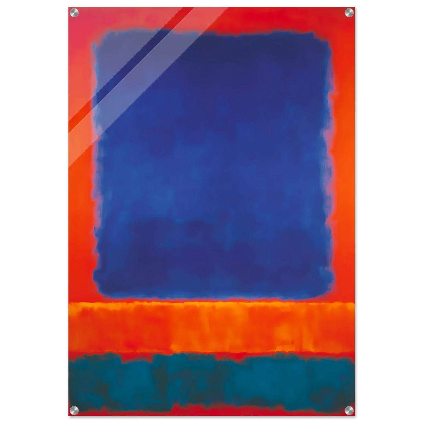 Bleu en Apesanteur — tableau plexiglas — art mural STNCL