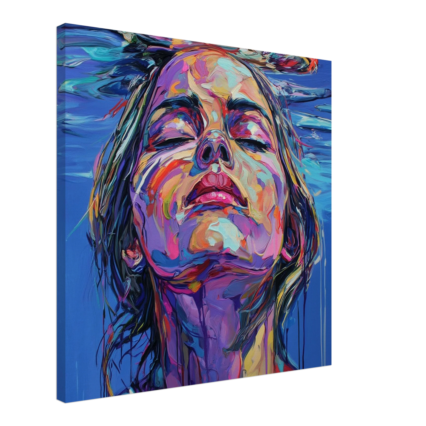 L'Apnée des Sens — tableau sur toile — art mural STNCL
