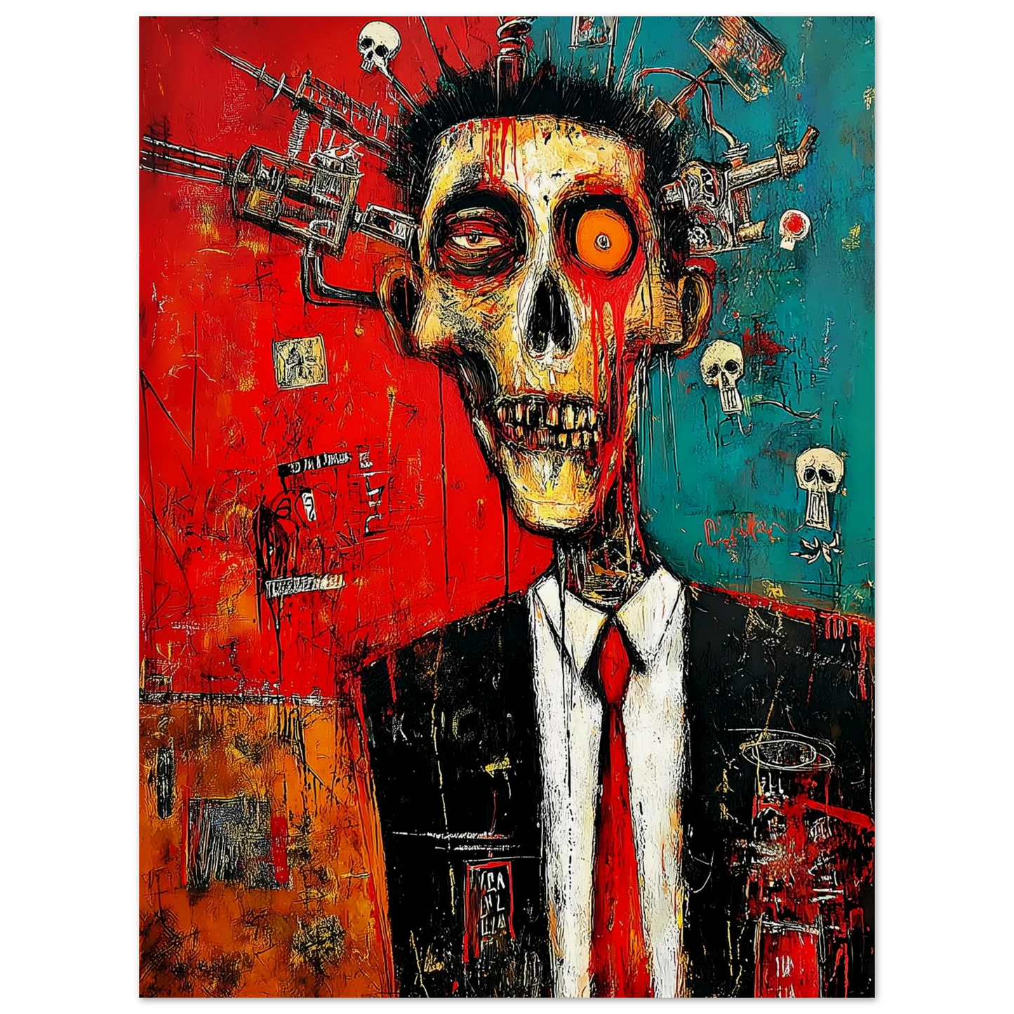 Cadre Mortel — affiche d'art — vue 3 — art mural STNCL