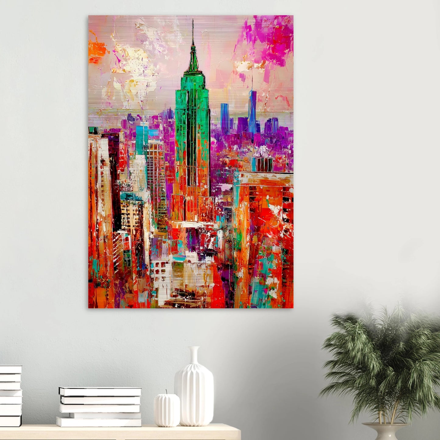 New York en Couleurs — tableau aluminium — vue 6 — art mural STNCL