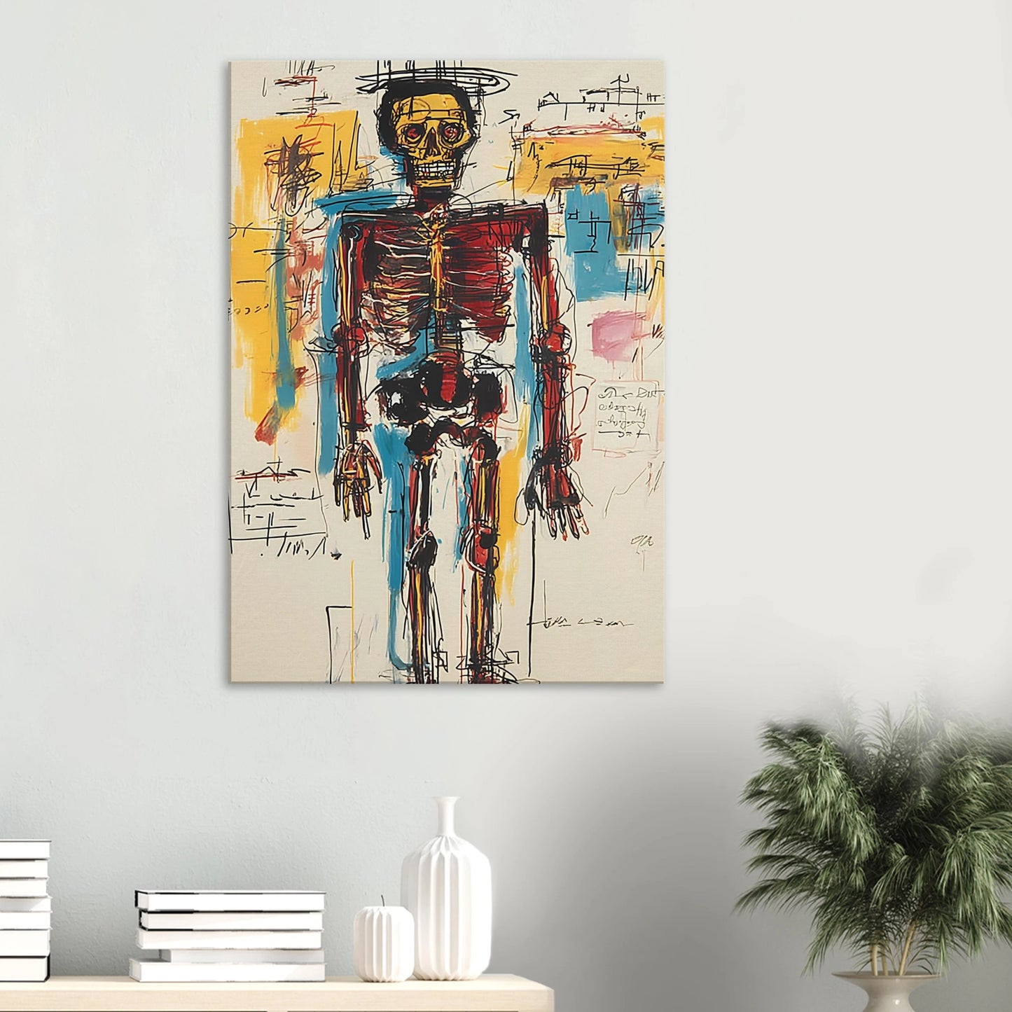 Ossature Sacrée — tableau sur toile — vue 6 — art mural STNCL