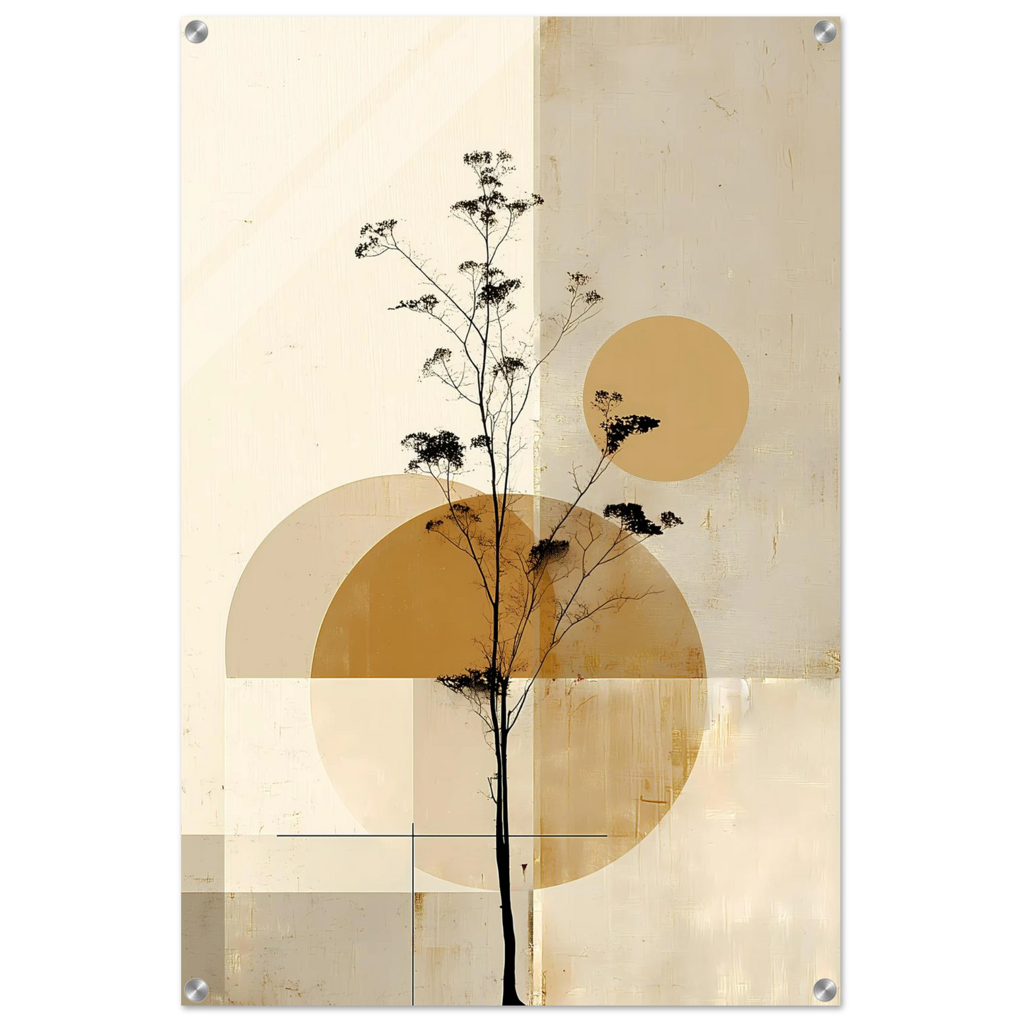 Silhouette au Clair de Lune — tableau plexiglas — vue 5 — art mural STNCL