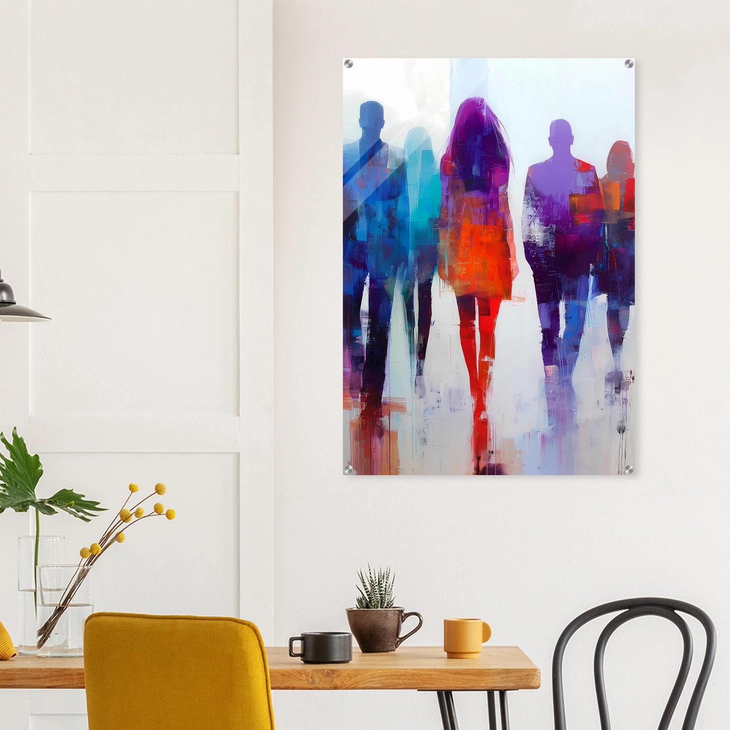 Présences Lumineuses — tableau plexiglas — vue 8 — art mural STNCL