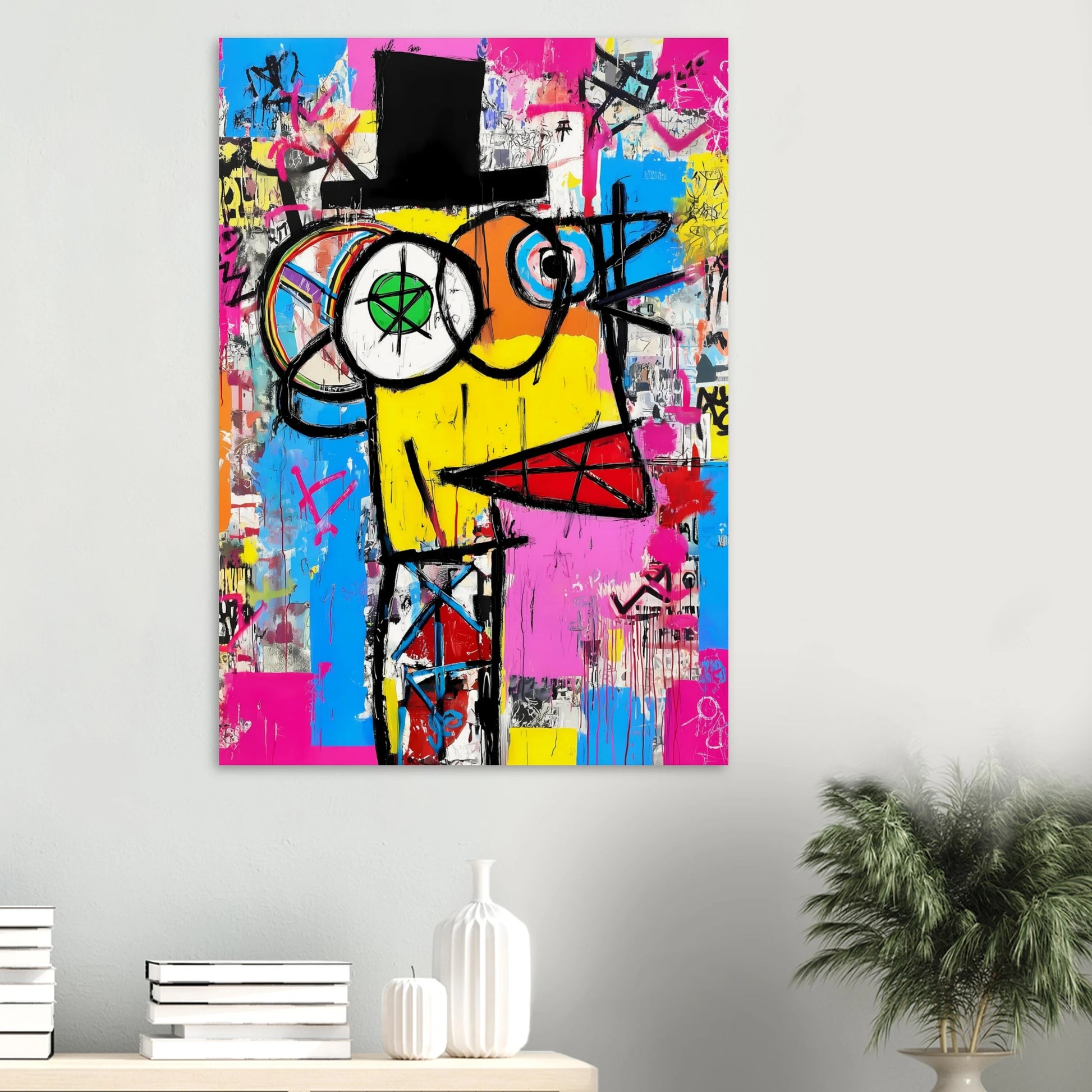 L'Homme au Chapeau Noir — affiche d'art — vue 6 — art mural STNCL