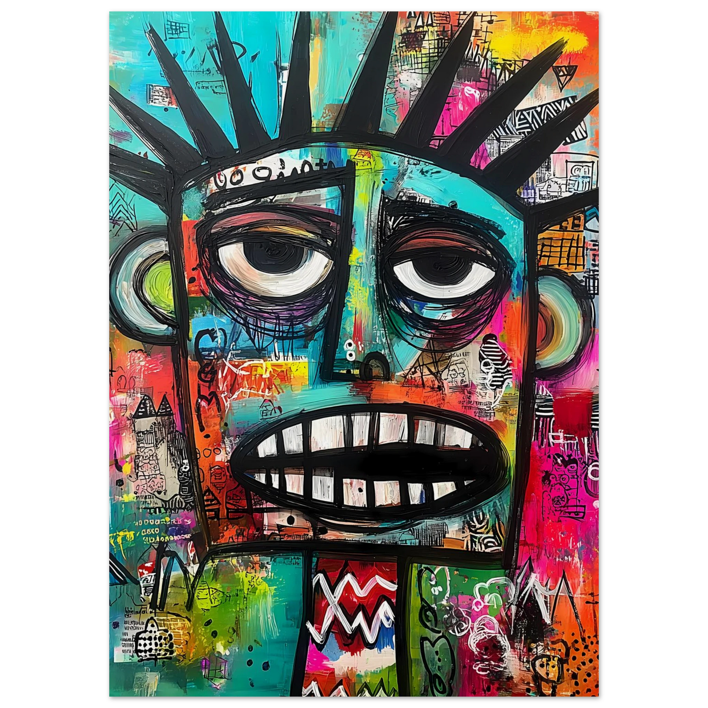 Le Cri Muet — affiche d'art — vue 5 — art mural STNCL