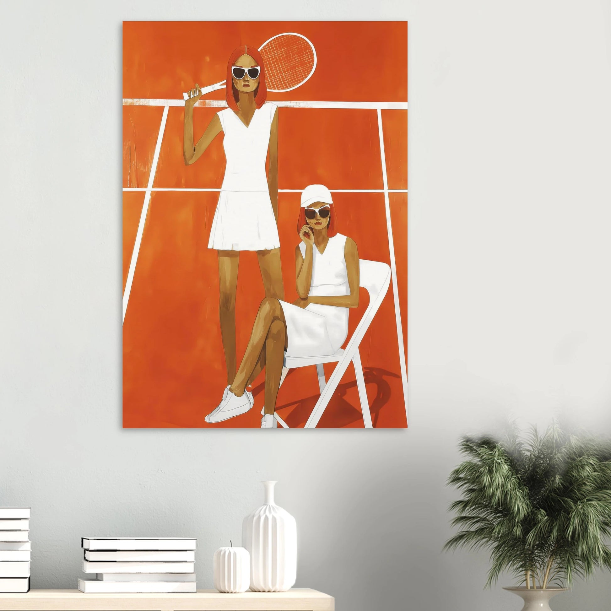 Deux Sets — affiche d'art — vue 6 — art mural STNCL