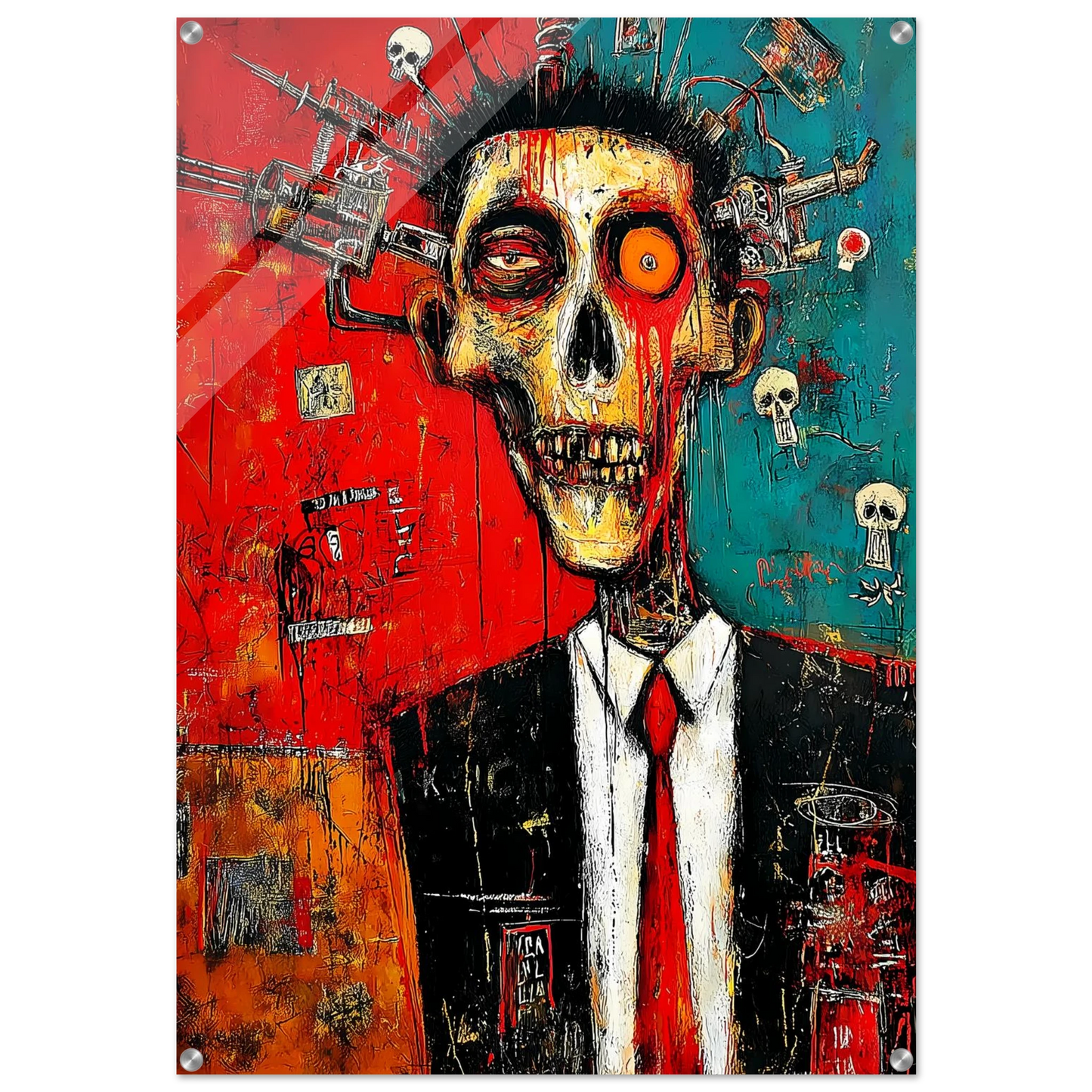 Cadre Mortel — tableau plexiglas — art mural STNCL