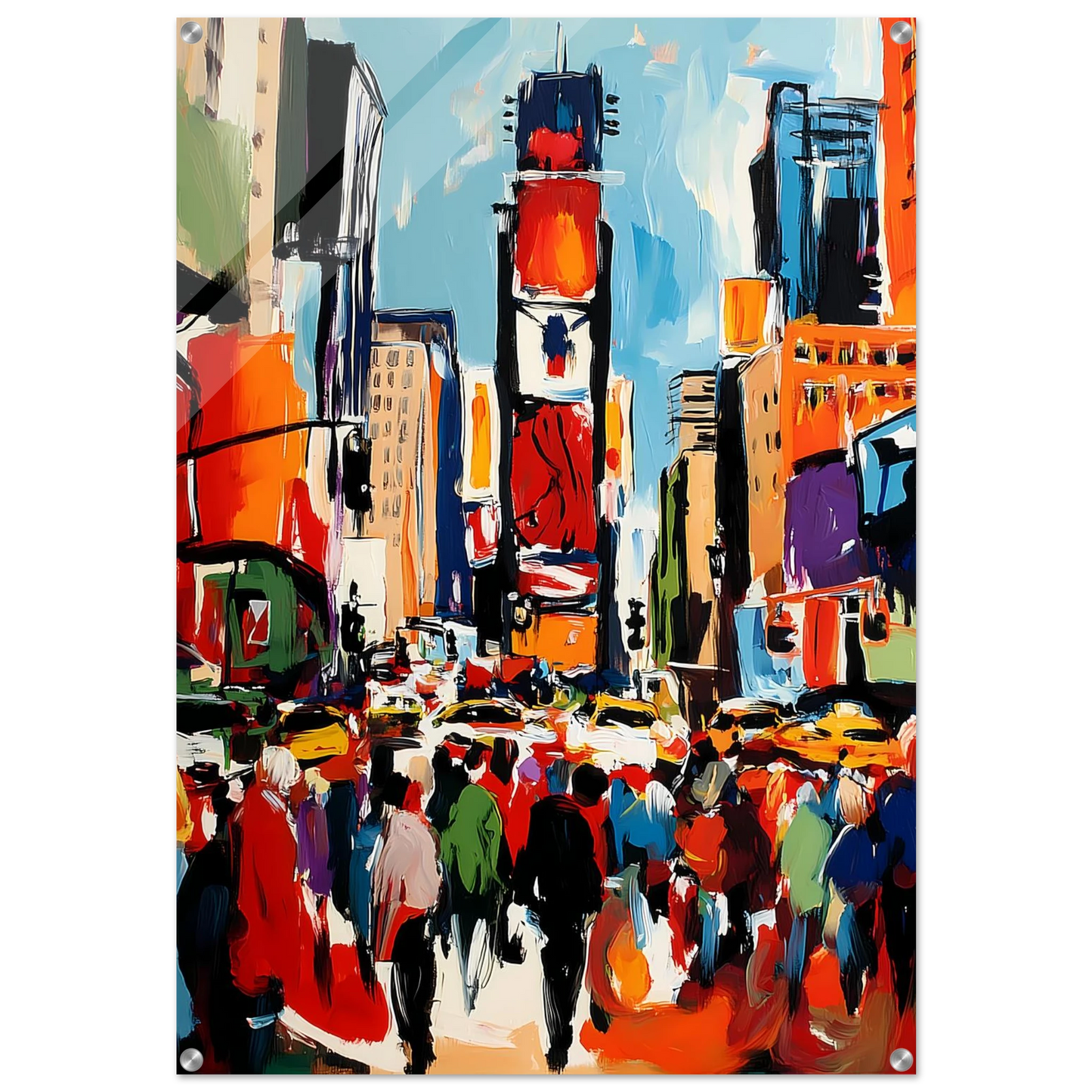 Manhattan en Mouvement — tableau plexiglas — art mural STNCL