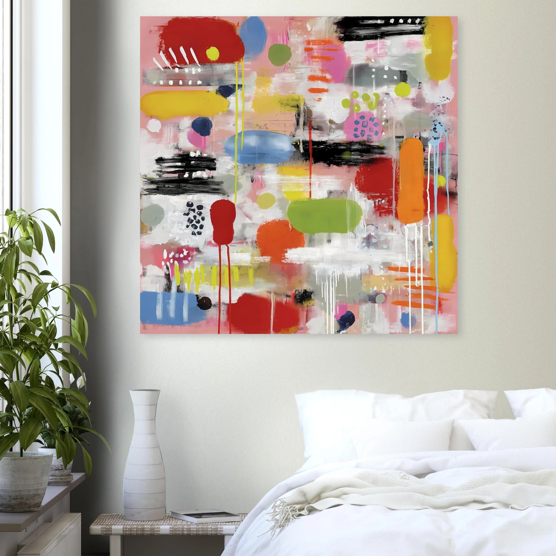 Confettis Suspendus — affiche d'art — vue 7 — art mural STNCL