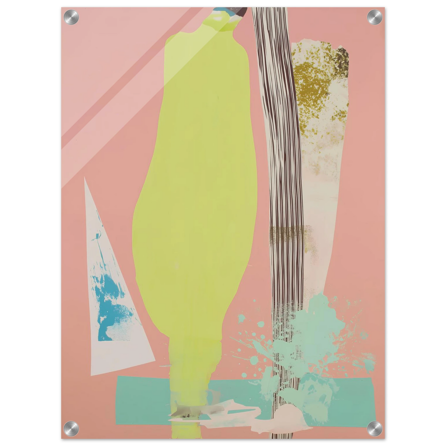 Silhouette Anis — tableau plexiglas — vue 4 — art mural STNCL