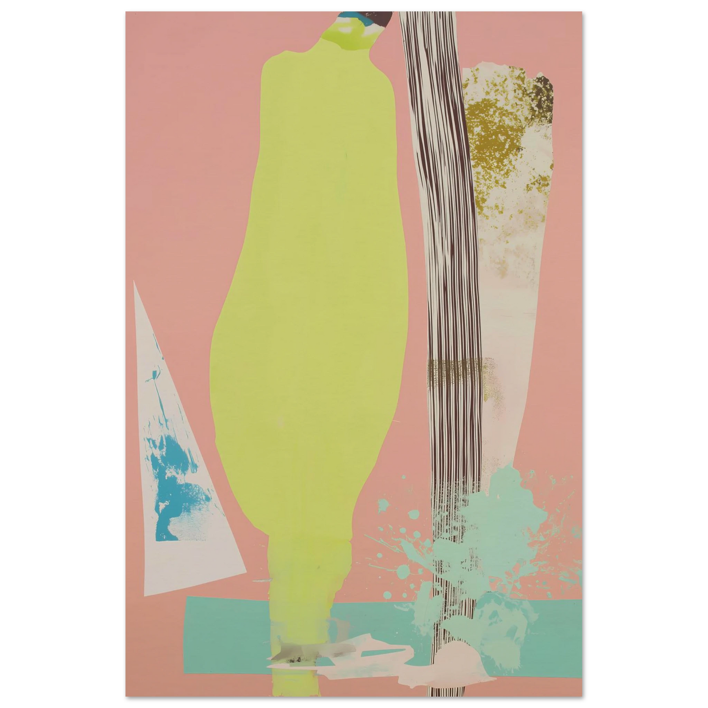 Silhouette Anis — affiche d'art — vue 4 — art mural STNCL