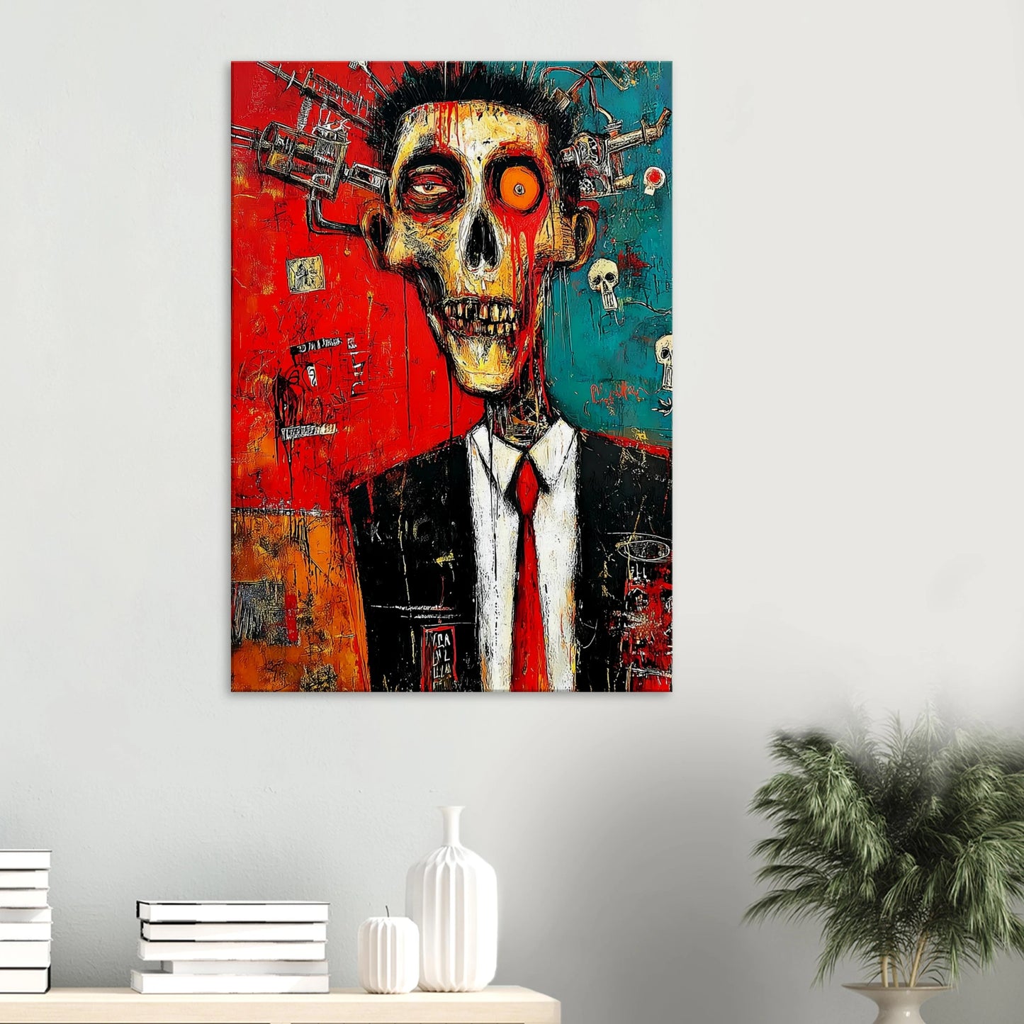 Cadre Mortel — tableau sur toile — vue 6 — art mural STNCL