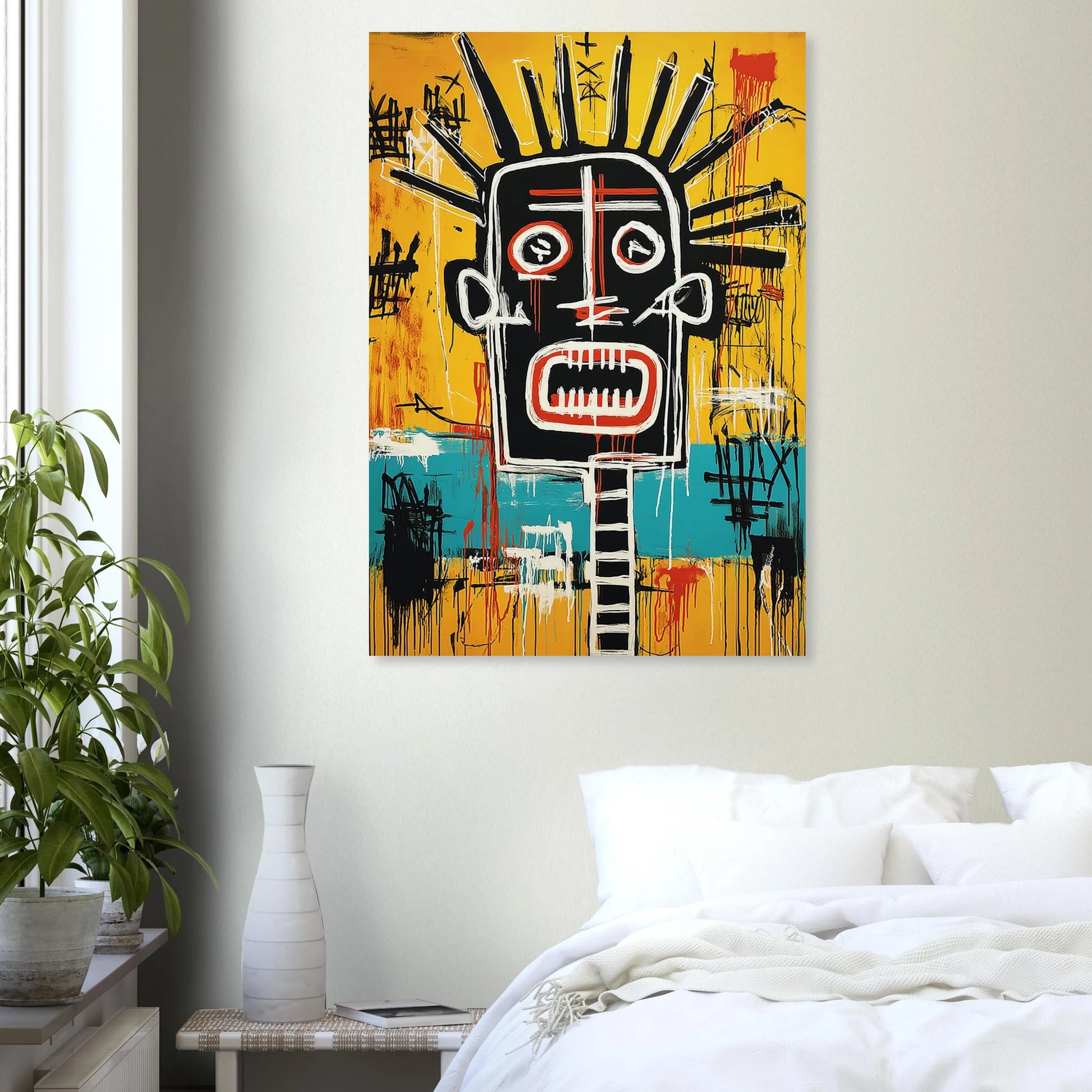 Tête Solaire — affiche d'art — vue 7 — art mural STNCL